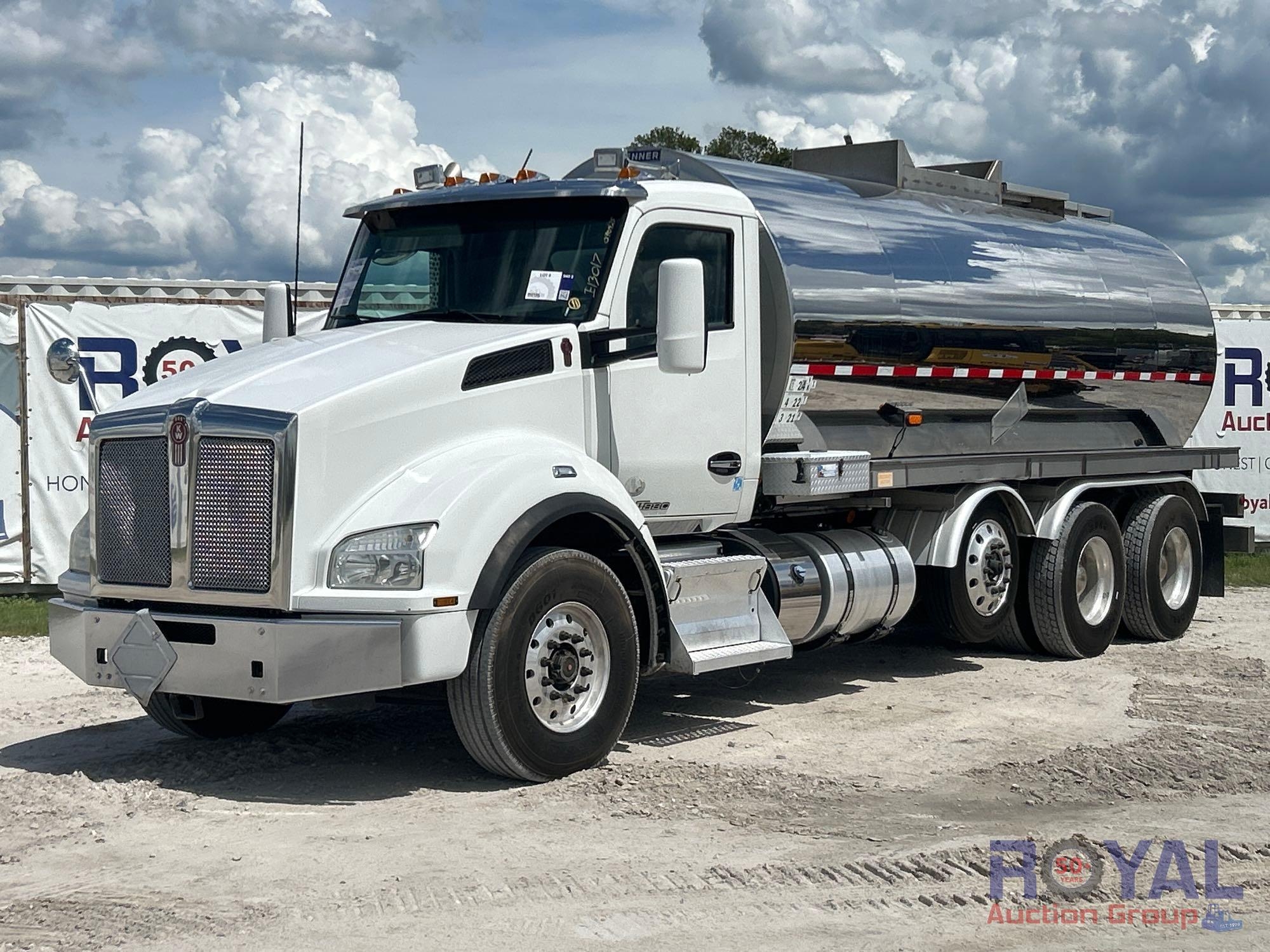 2016 Kenworth T880 Tri-Axle Brenner Tanker Truck (A51692)