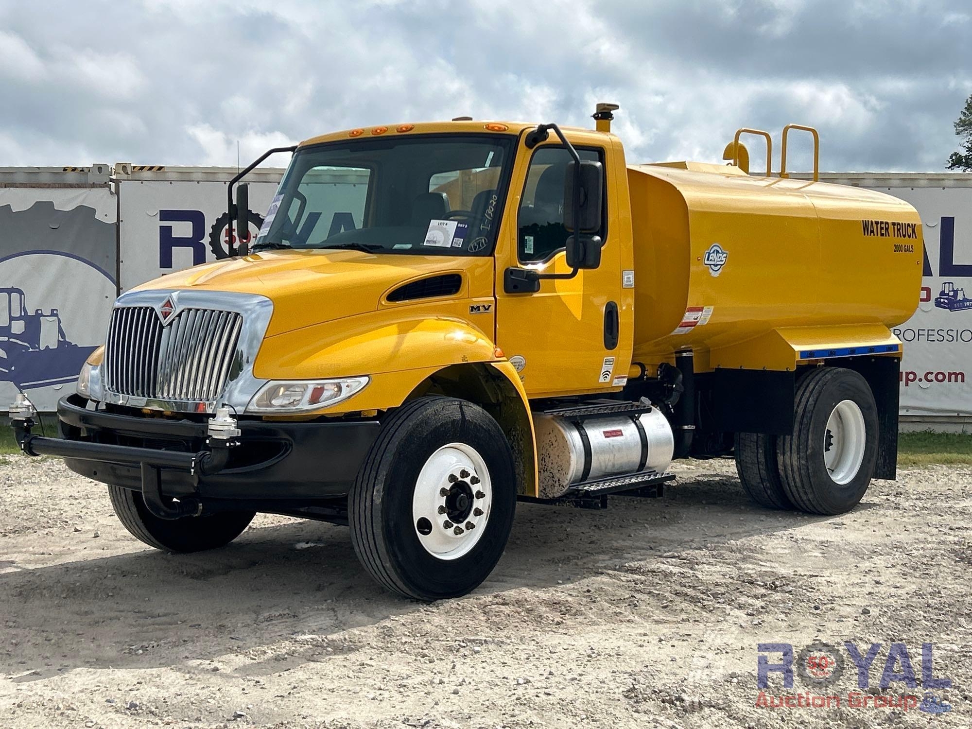 2020 International MV607 2,000 Gallon Water Truck (A51692)