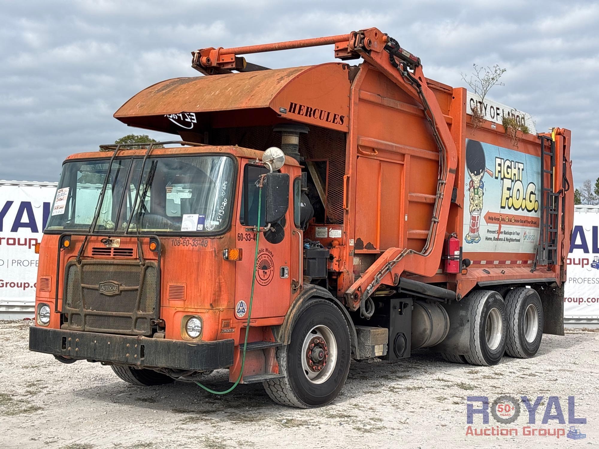2018 Autocar ACX Xpeditor Garbage Truck (A55852)