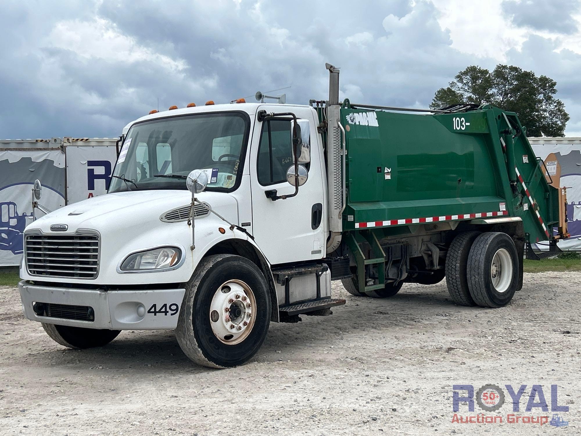 2007 Freightliner M2 106 Medium Duty Pac-Man Refuse Garbage Truck (A51692)