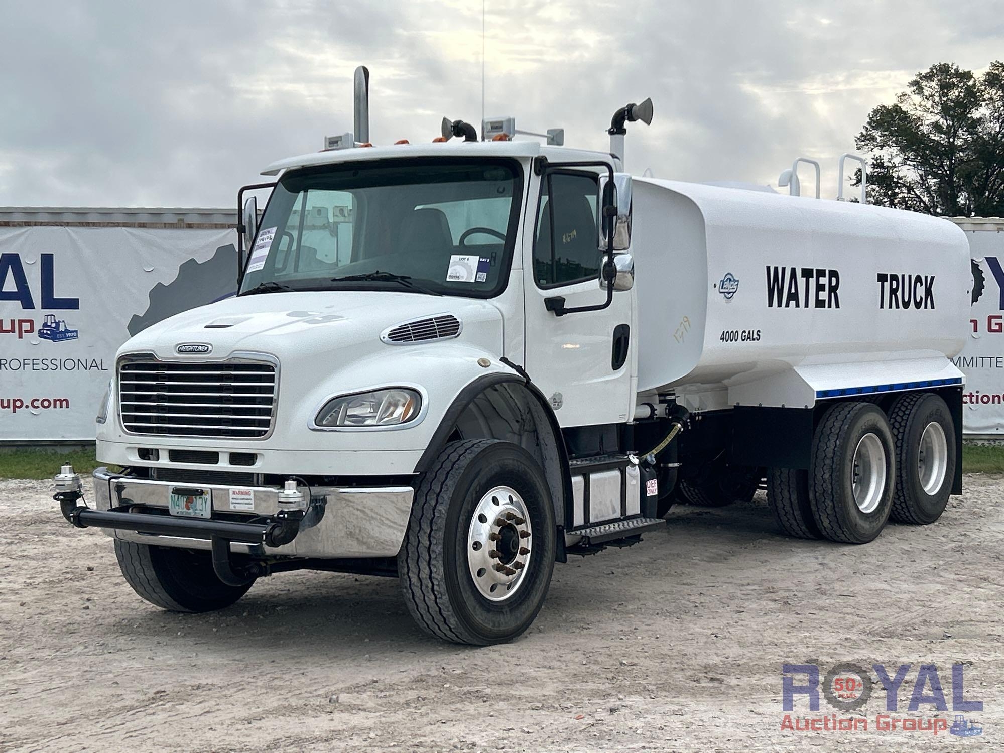 2017 Freightliner M2 106 T/A 4,000 Gallon Water Truck (A51692)