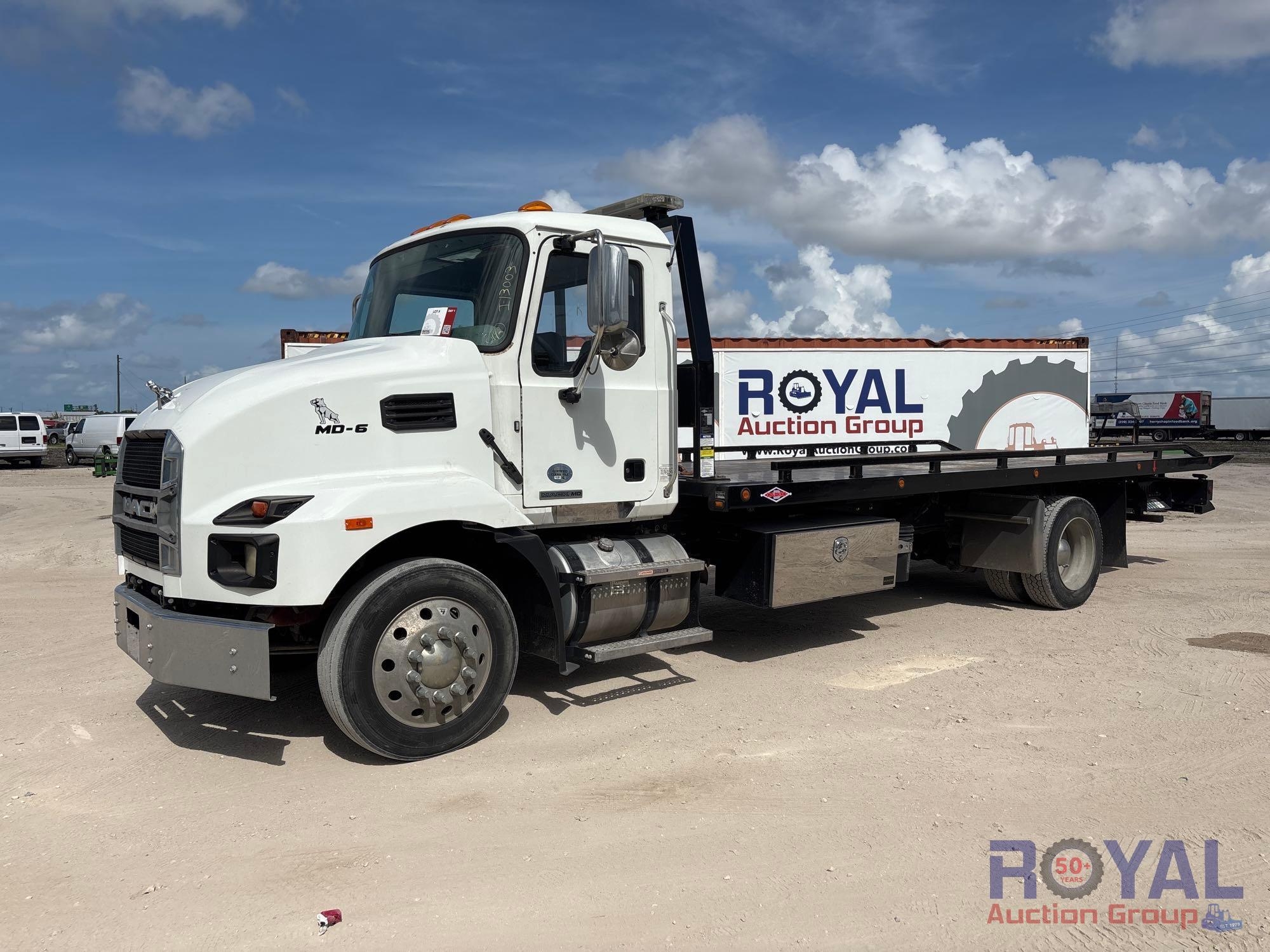 2022 Mack MD Danco 12R22 22FT Rollback Truck (A55788)