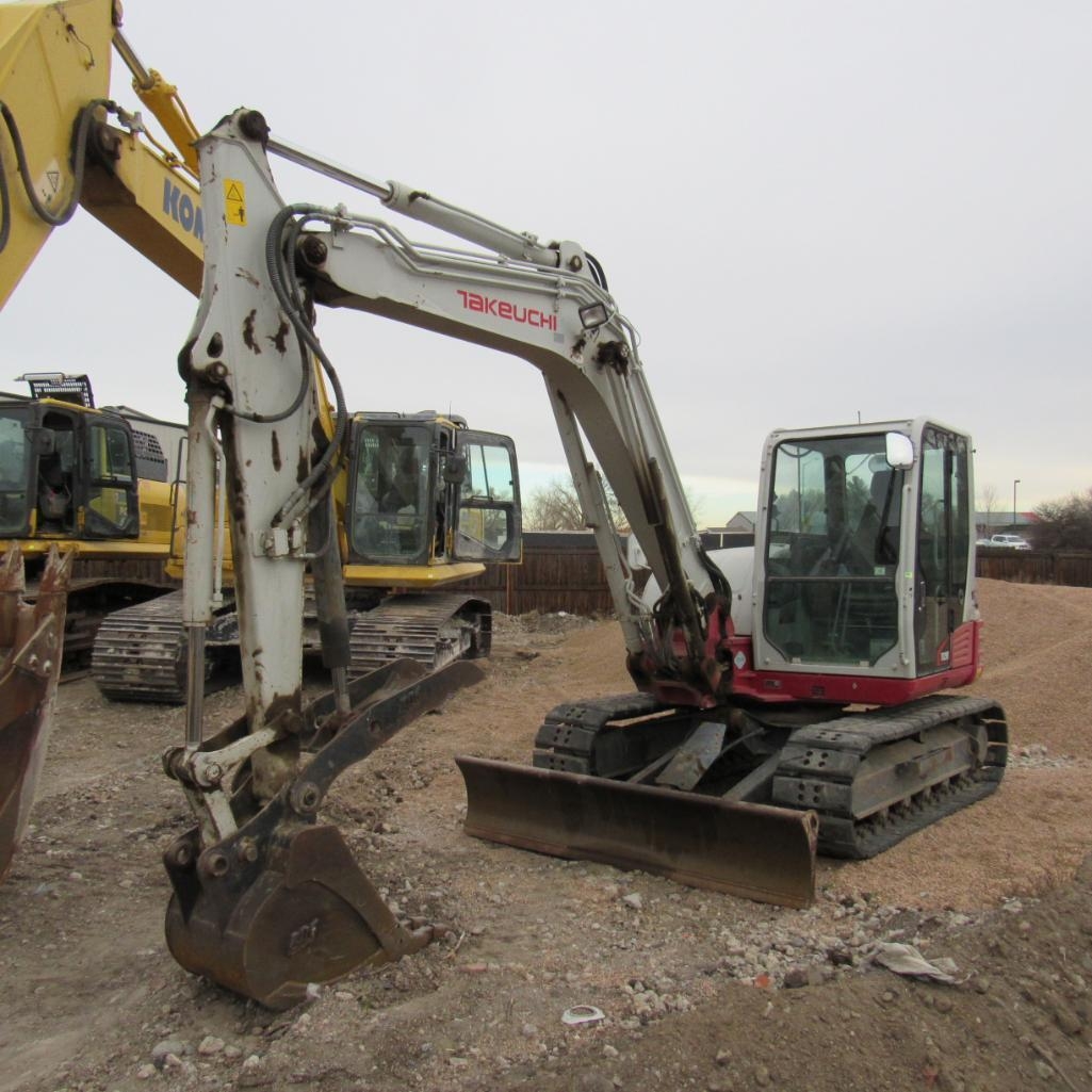 2014 Takeuchi TB290 Mini Excavator, S/N 1851007797, Diesel Engine, Tag 24" Bucket w/Thumb, 18" Wide (A59076)