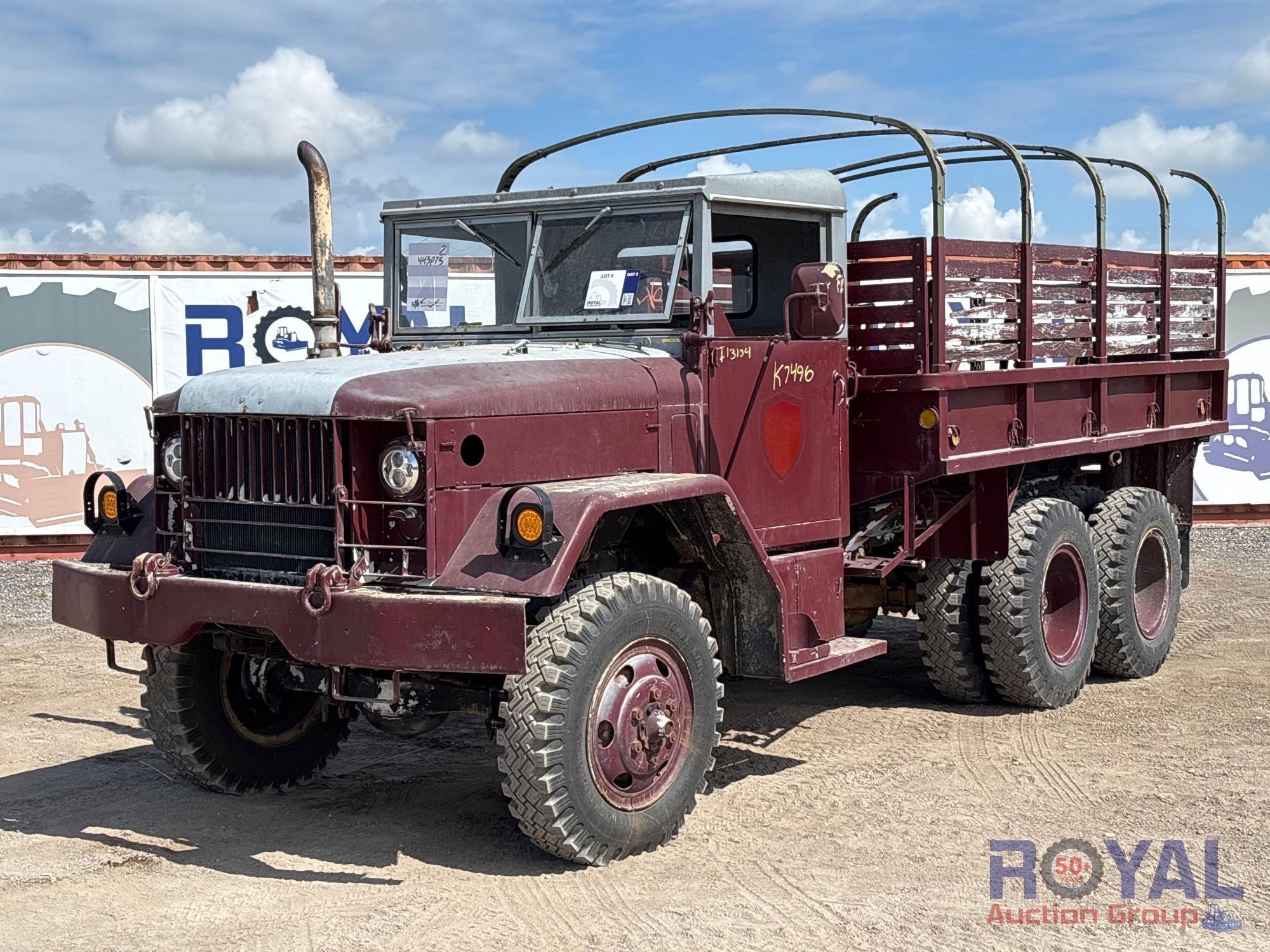 Red Military Truck (A53422)