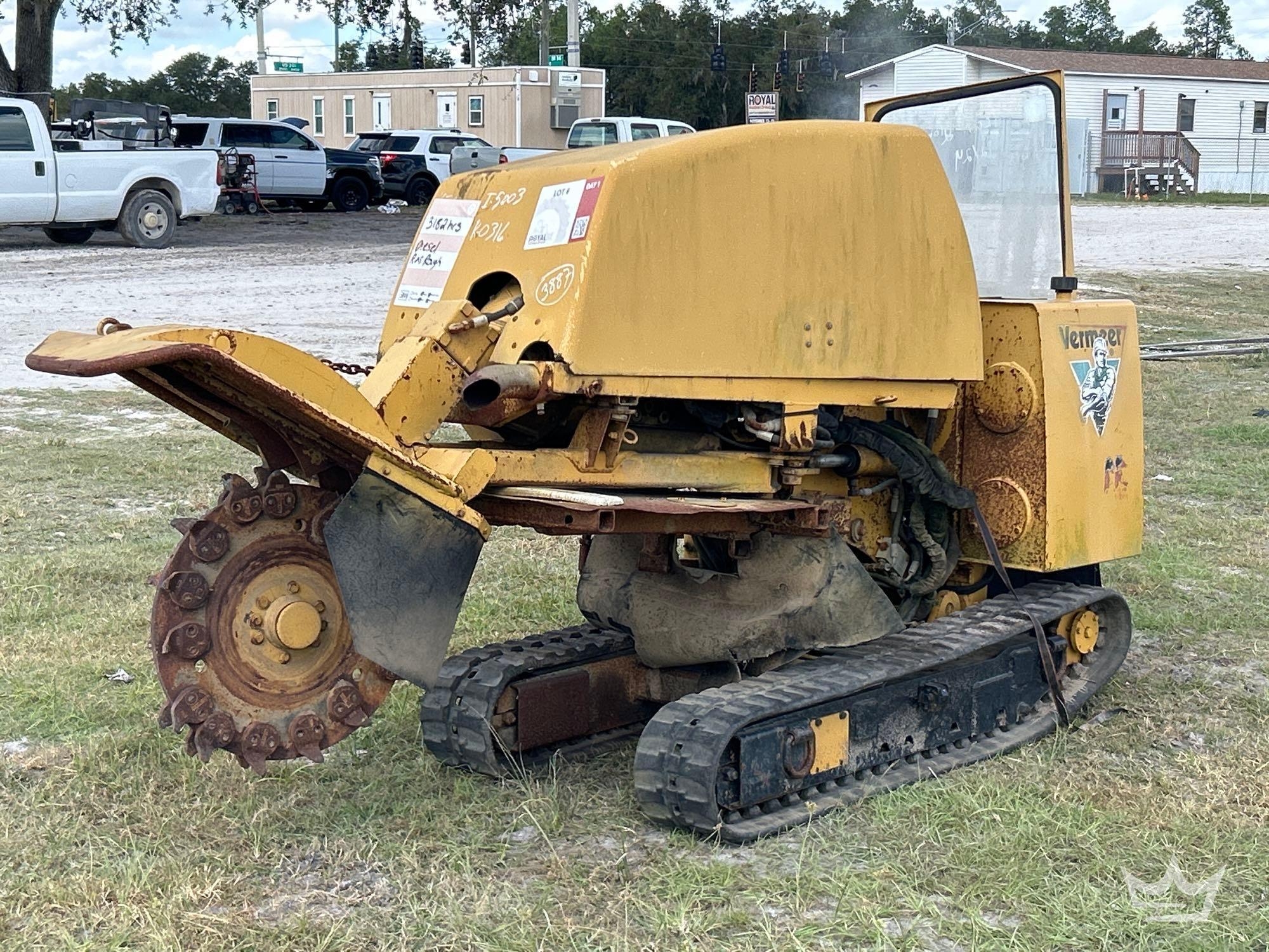 1999 Vermeer SC505 Walk-Behind Tracked Stump Grinder (A55851)