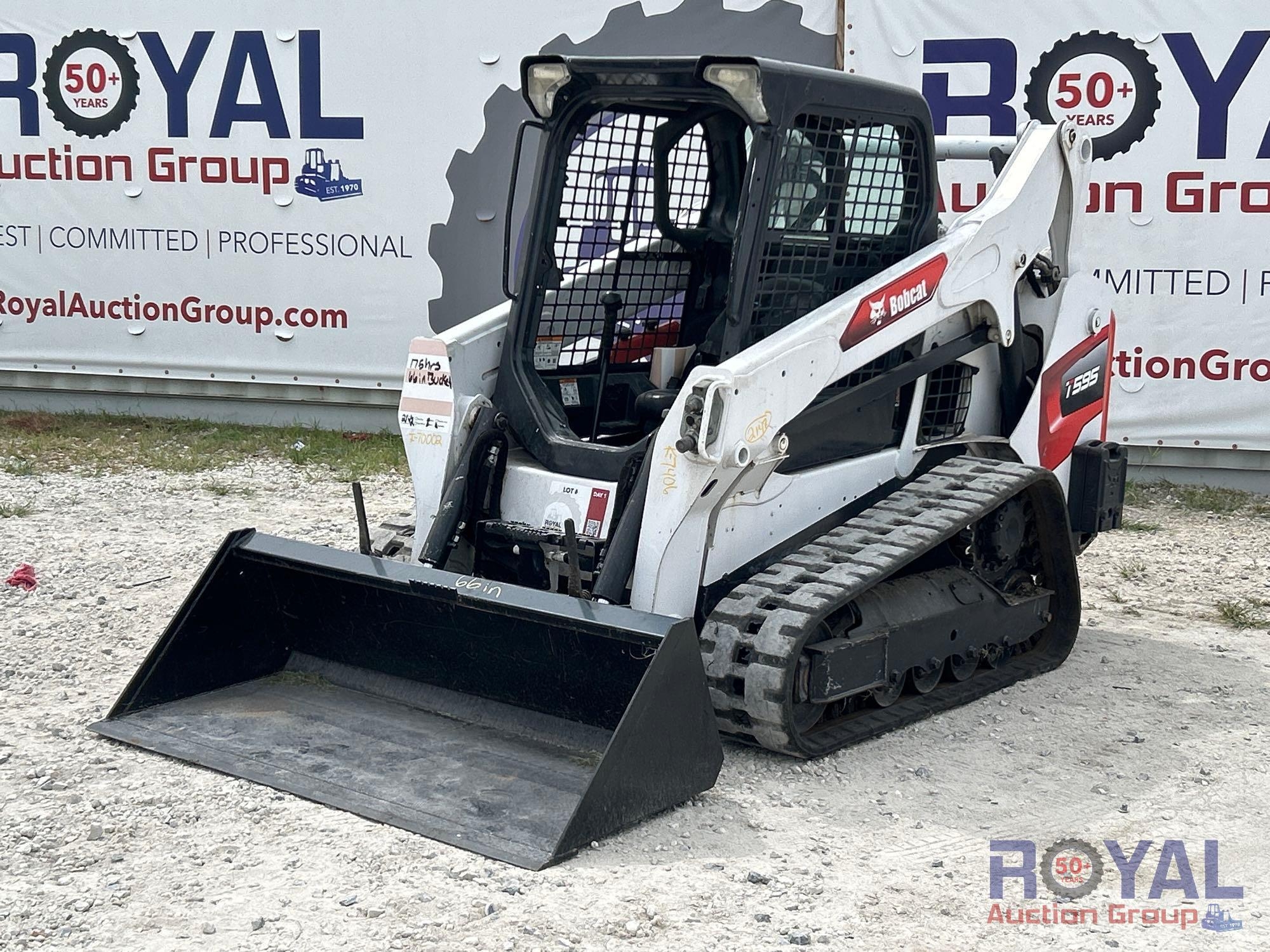 2020 Bobcat T595 Compact Track Loader Skid Steer (A51691)