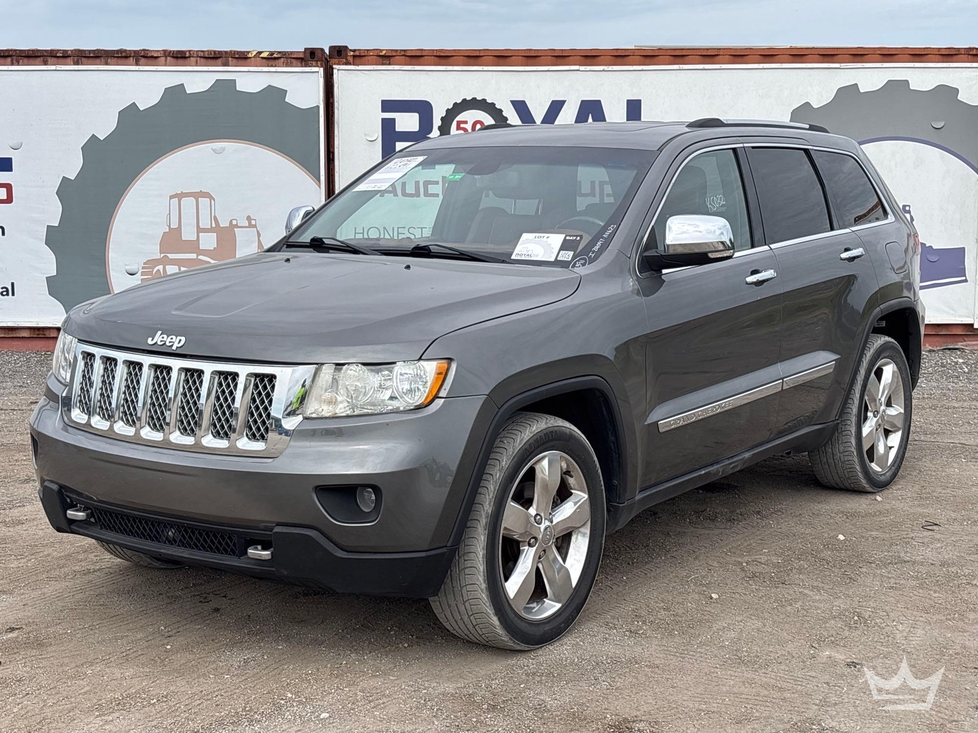 2012 Jeep Grand Cherokee SUV (A56859)