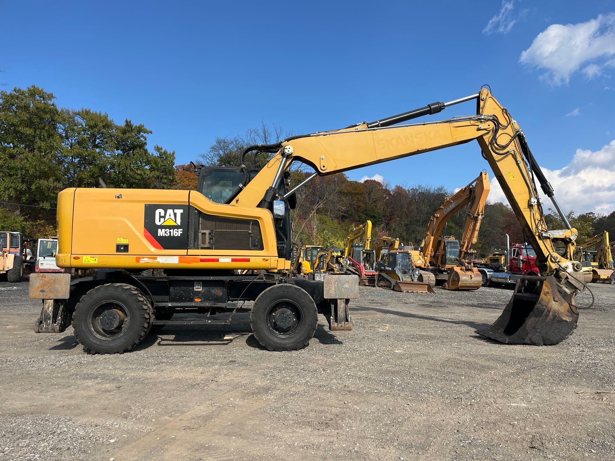 CATERPILLAR M316F MOBILE EXCAVTOR (A52707)