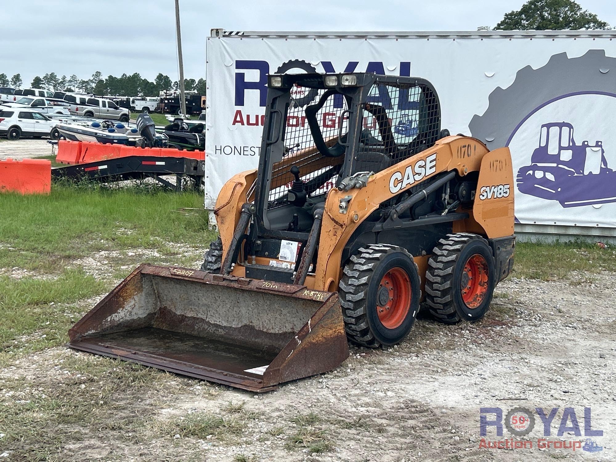 2017 Case SV185 Compact Wheel Loader Skid Steer (A51691)