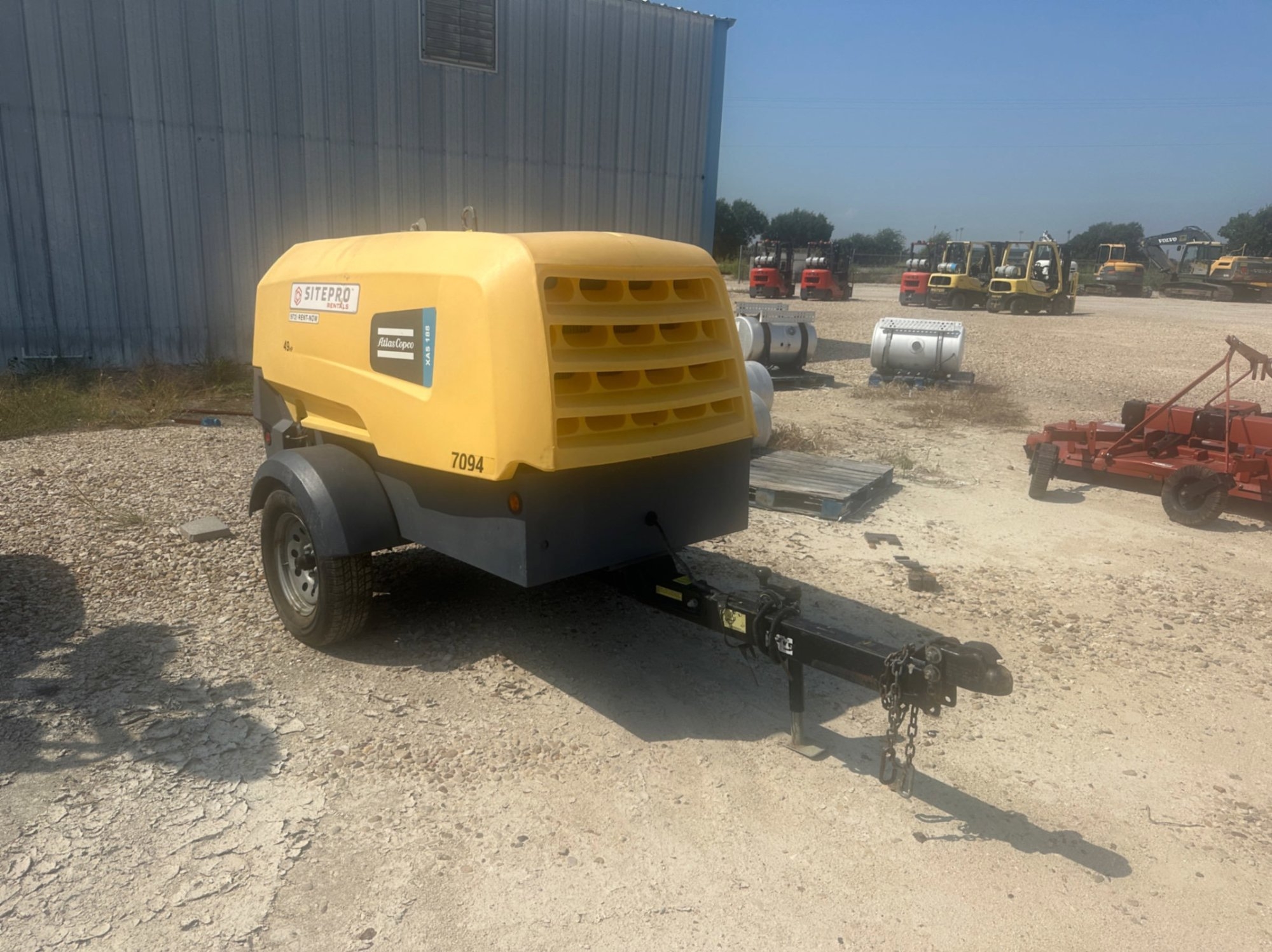 2022 ATLAS XAS188 AIR COMPRESSOR (A52472)
