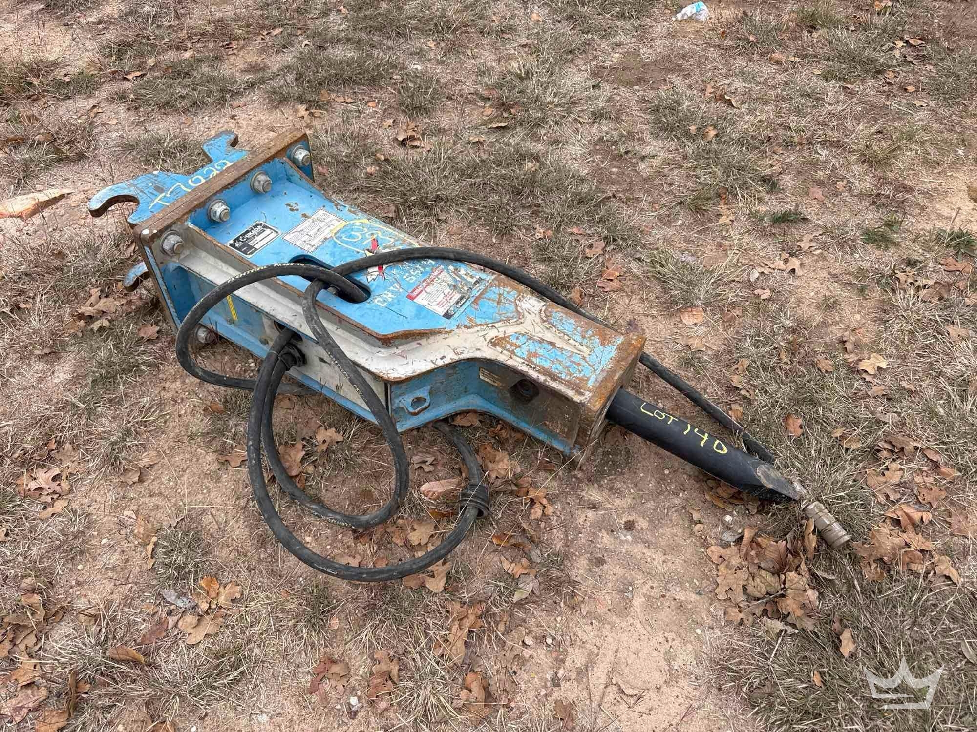 Hydraulic Breaker Excavator Attachment (A55973)