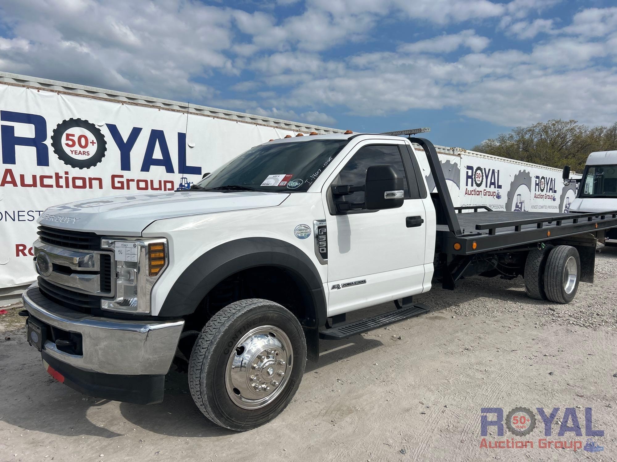 2018 Ford F-550 4x4 18ft Rollback Tow Truck (A44571)