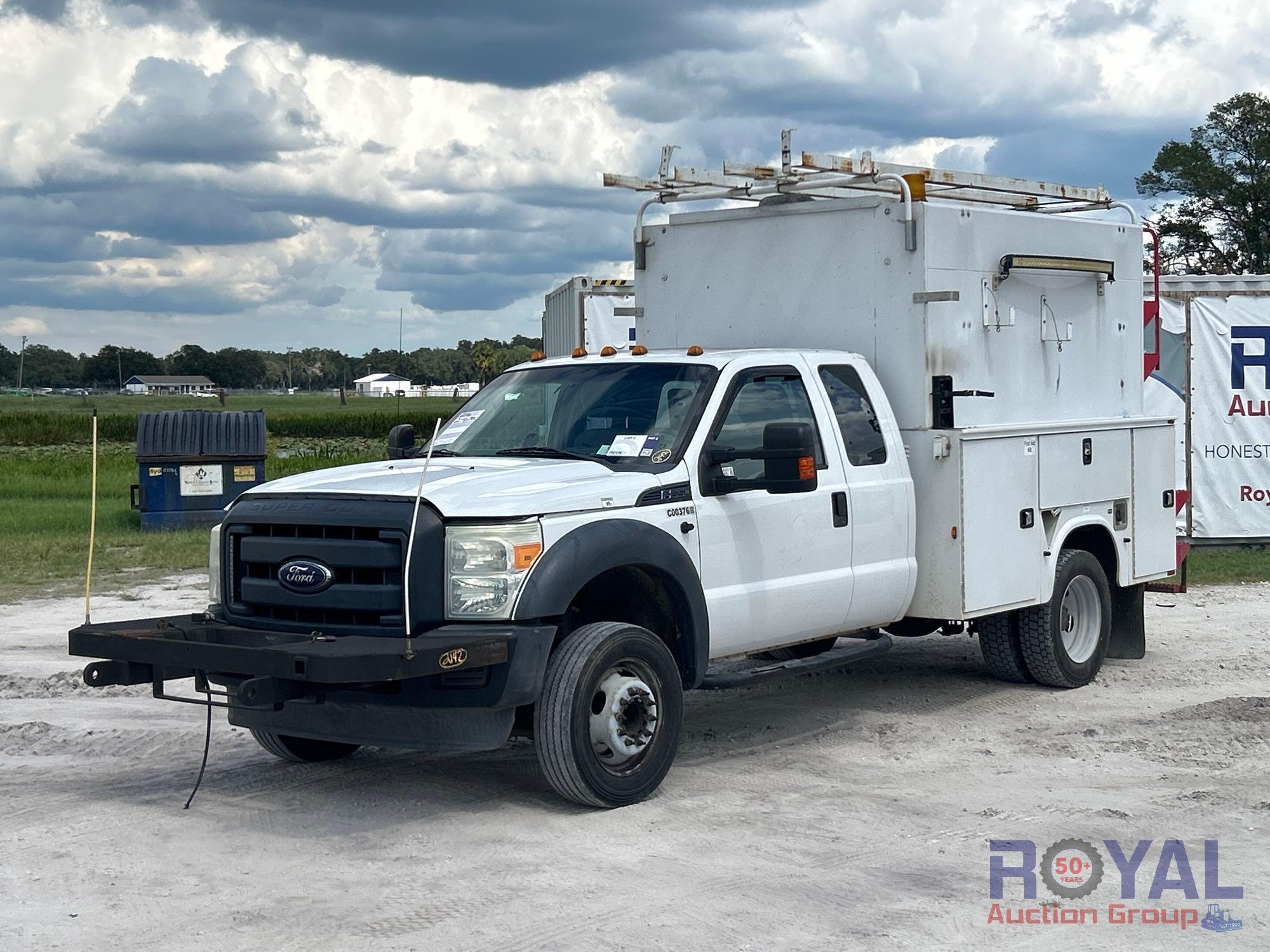 2016 Ford F-550 Enclosed Service Truck (A55852)