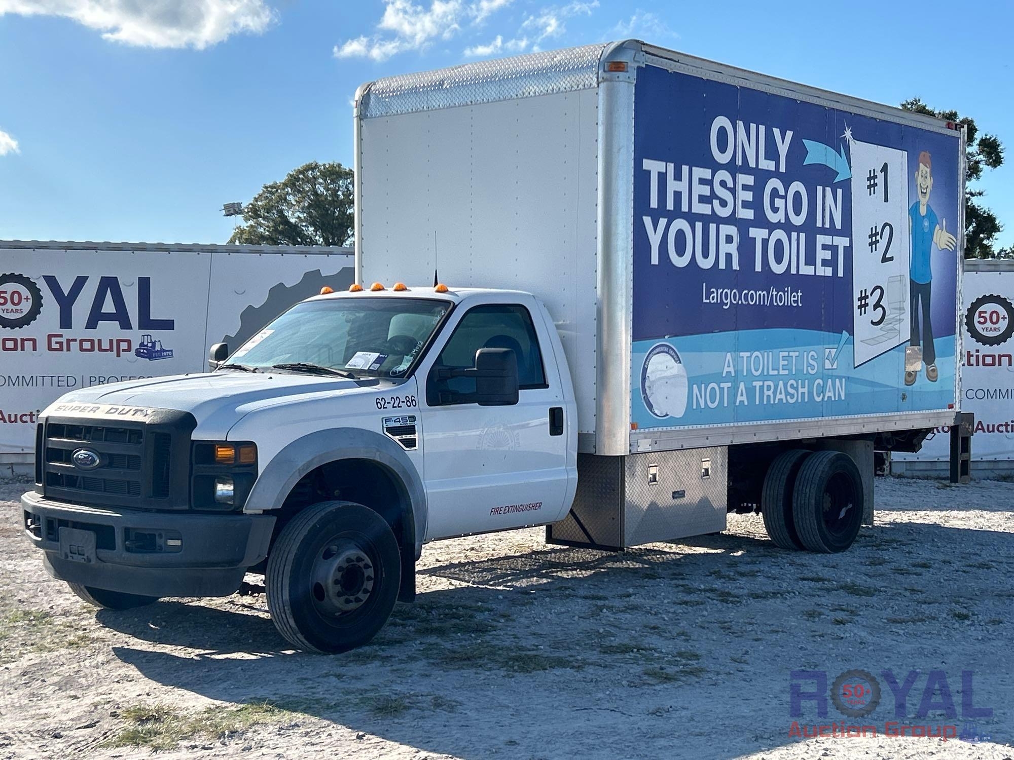 2010 Ford F-450 16ft Box Truck (A55852)