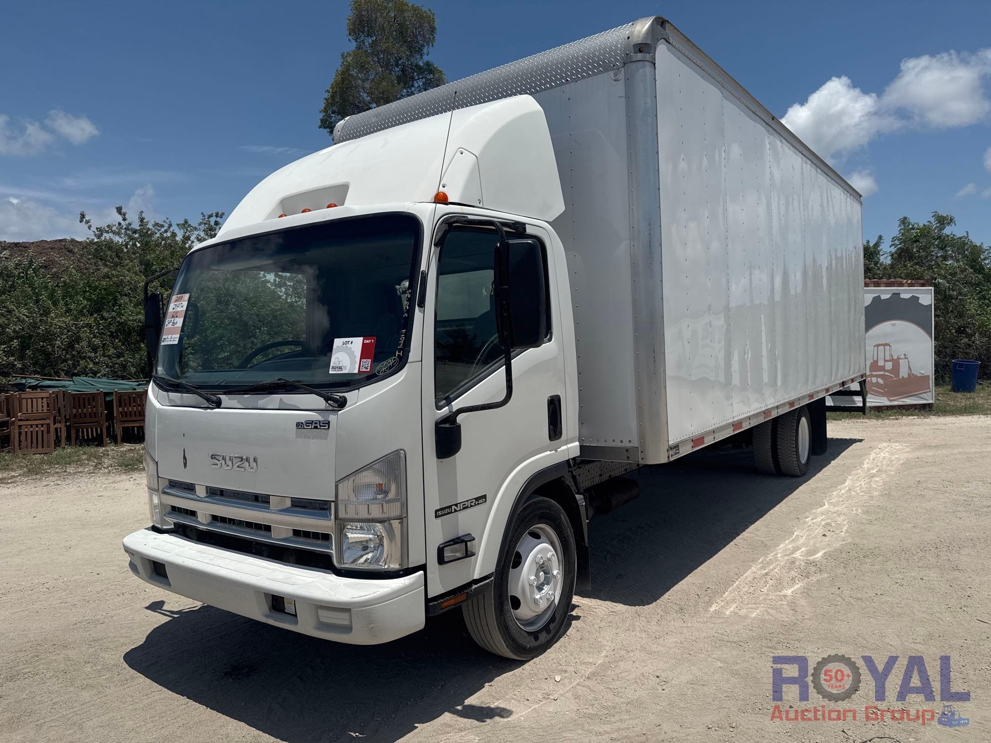 2019 Isuzu NPR-HD 24ft. Box Truck (A50323)