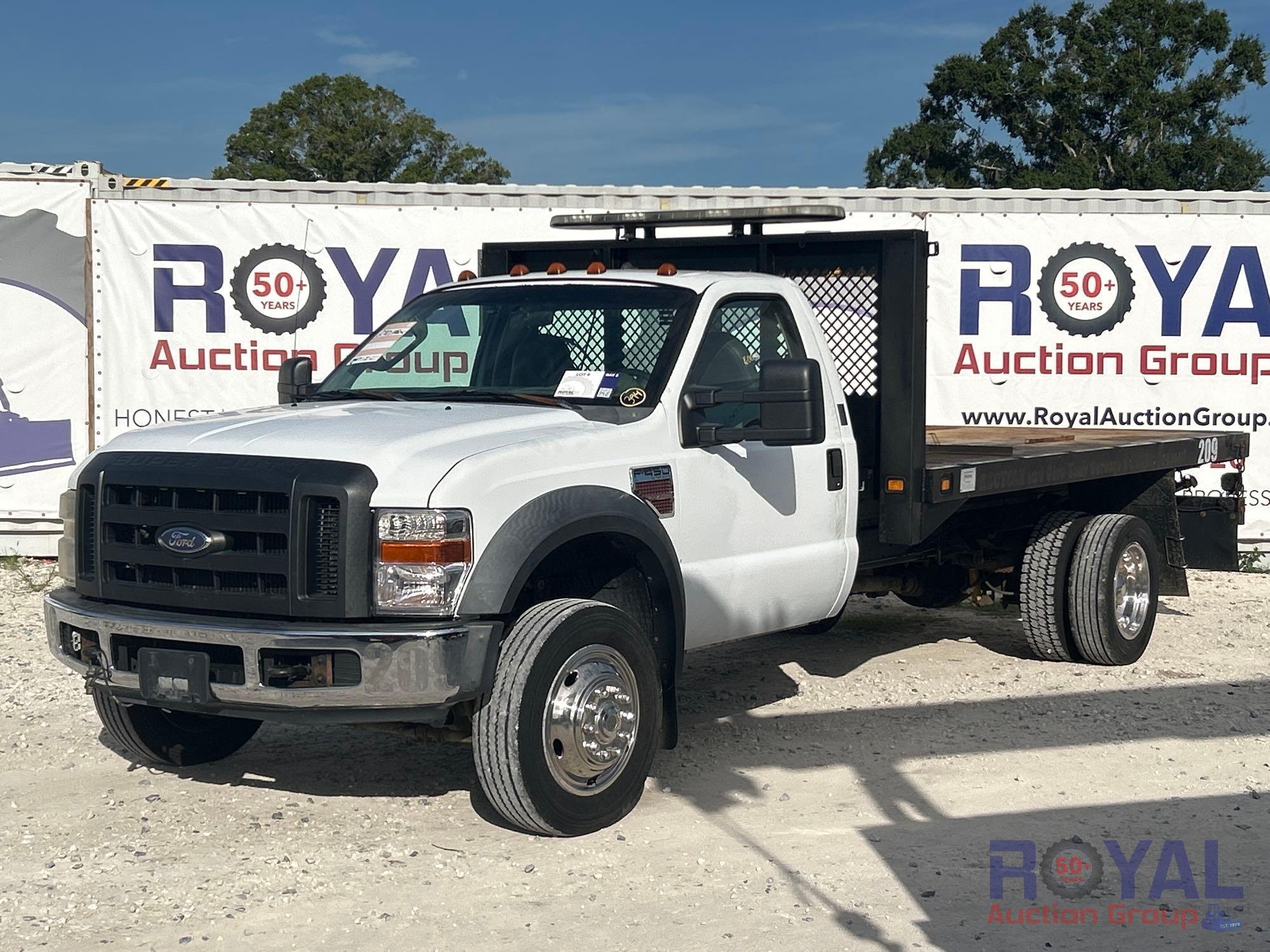 2008 Ford F-450 14FT Flatbed Truck (A51691)