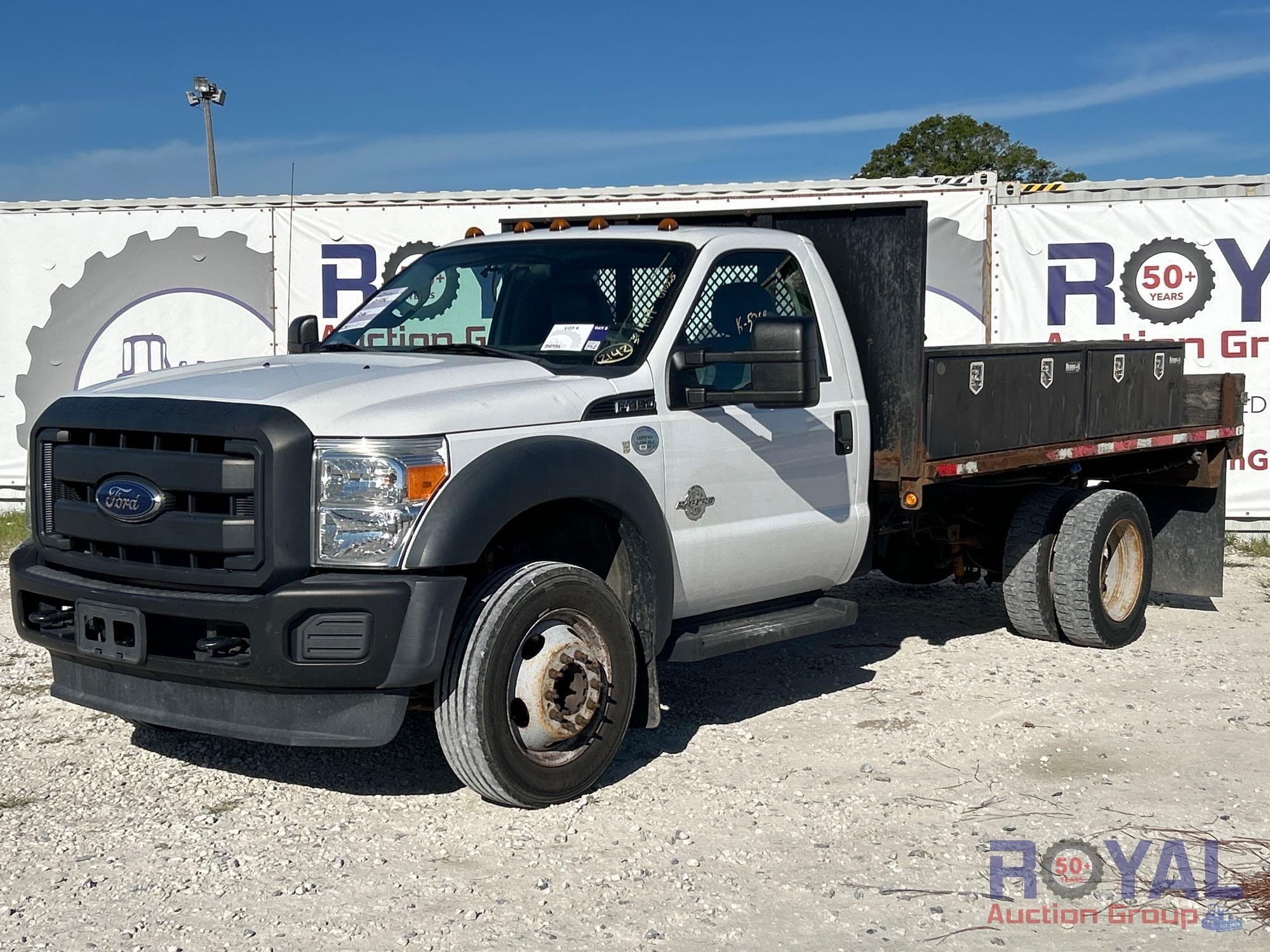 2015 Ford F-450 Flatbed Truck (A51692)