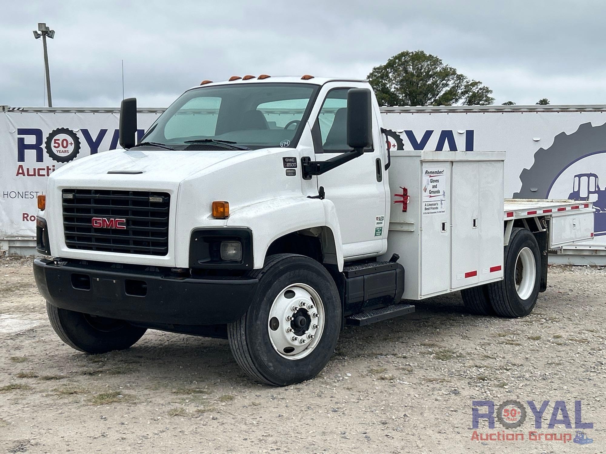 2005 GMC C8500 Flatbed Truck (A55852)