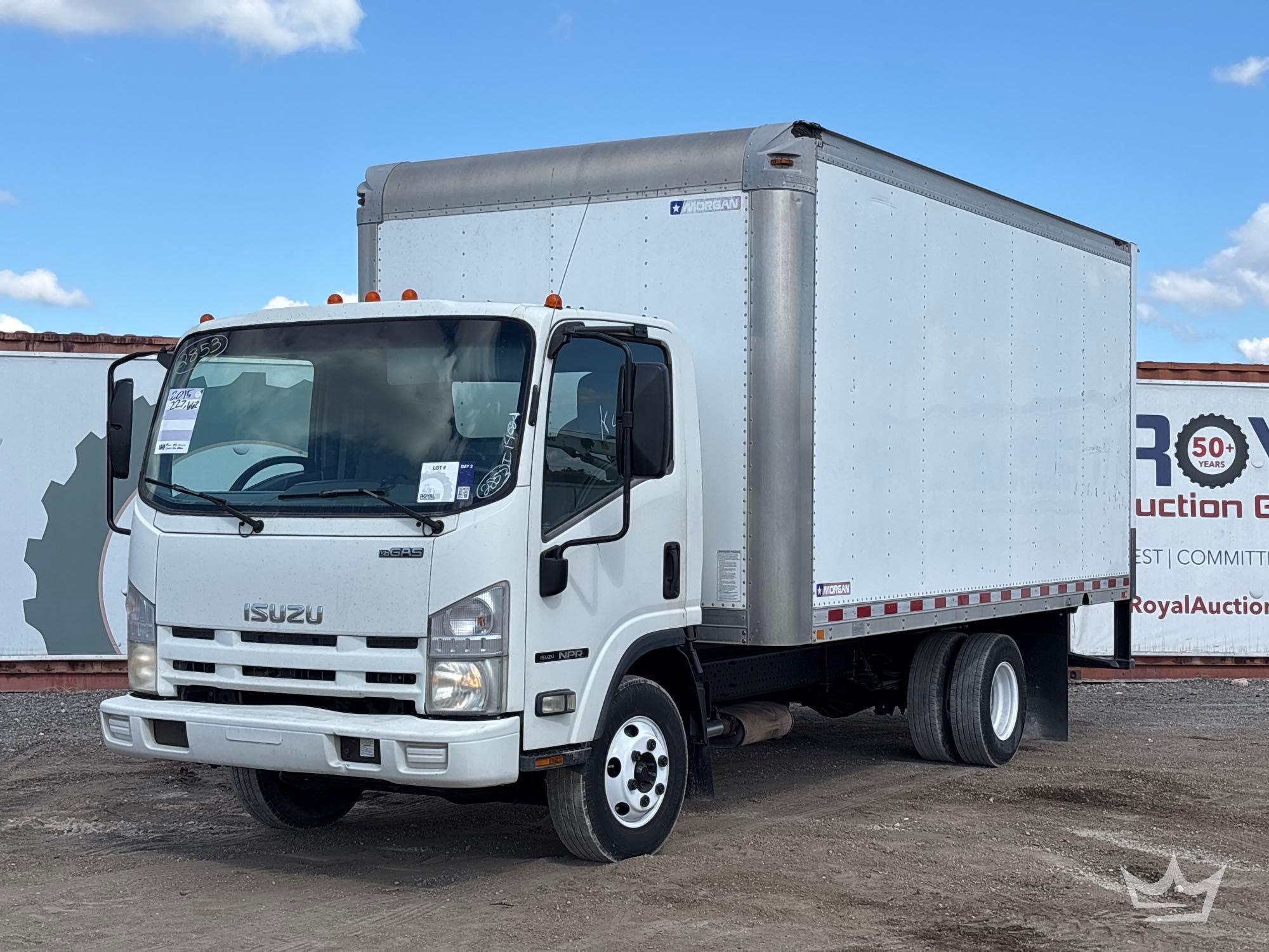 2015 Isuzu NPR 16' Box (A56858)