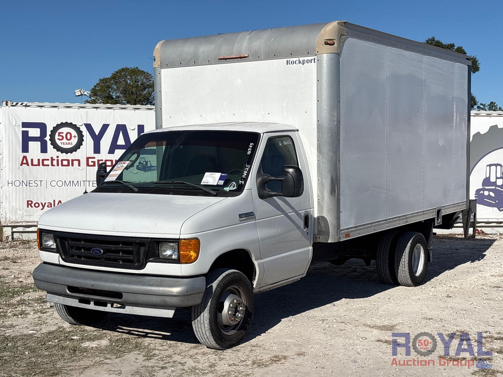 2007 Ford E-350 14FT Box Truck (A55852)