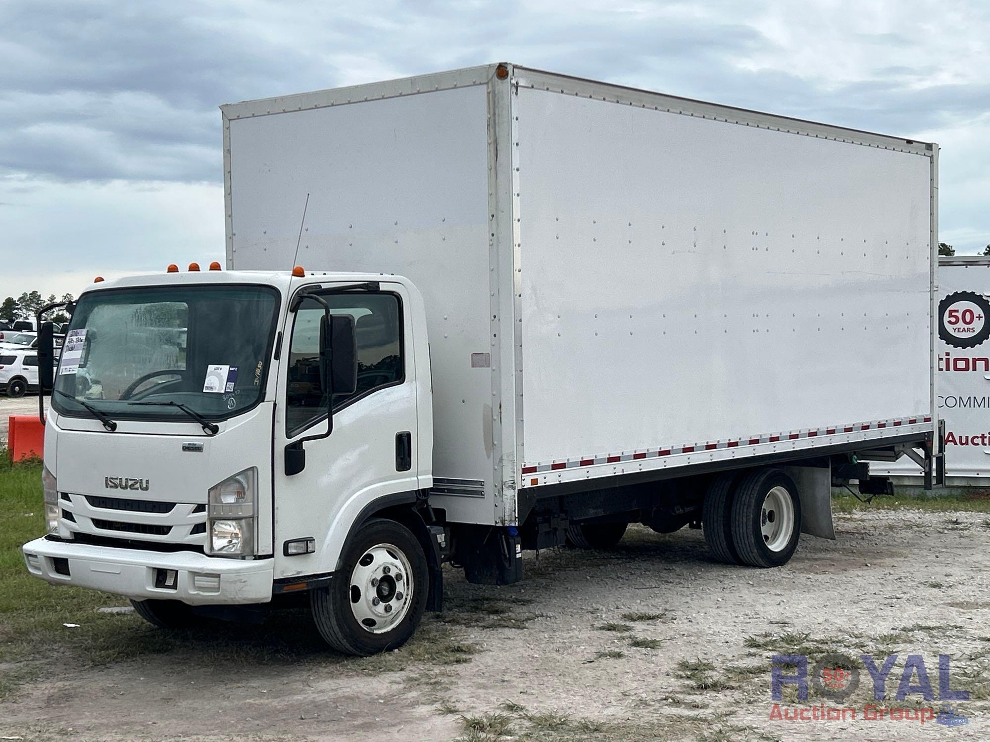 2016 Isuzu NPR 20FT Curtain Side Box Truck (A51692)
