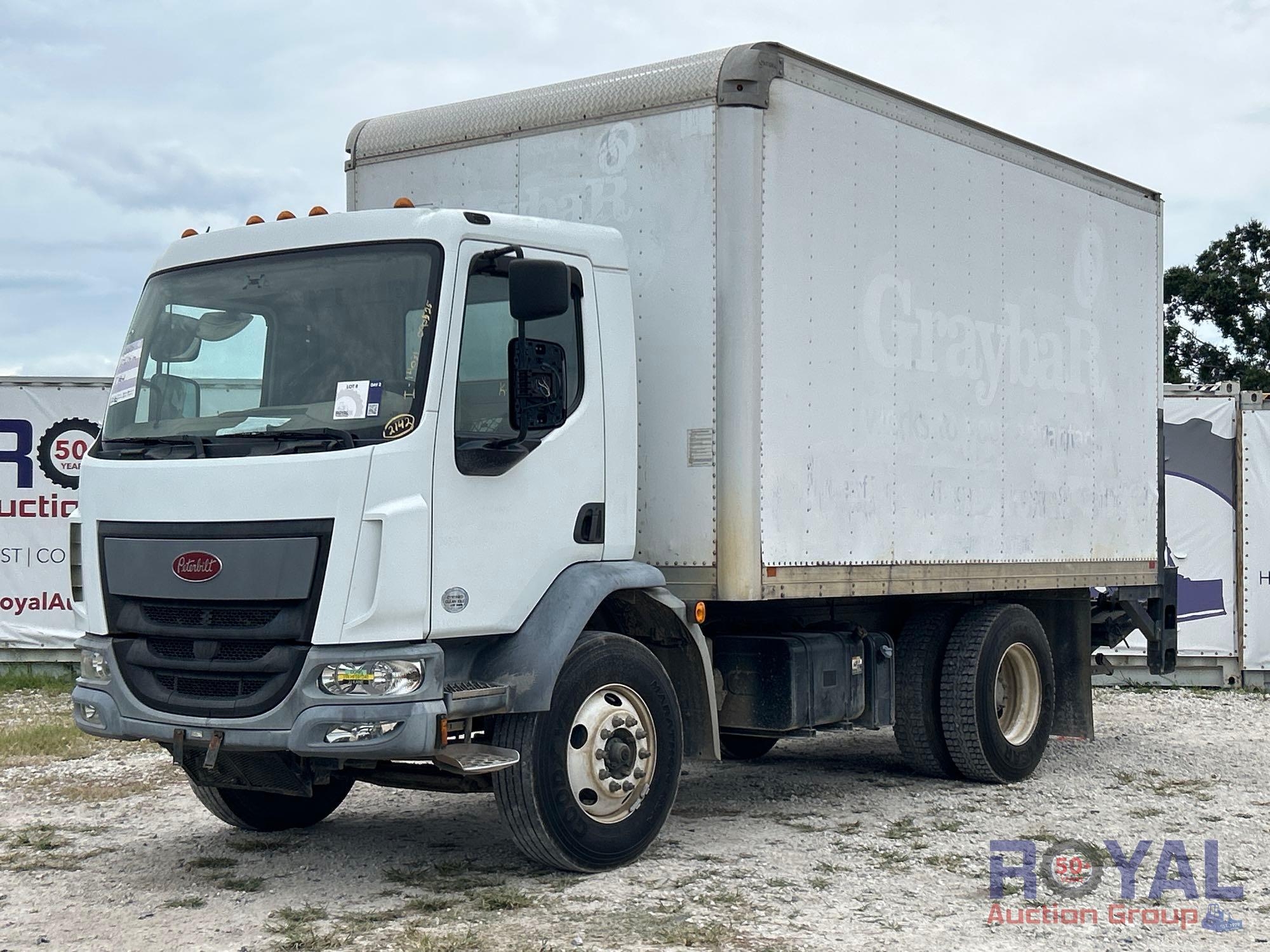 2017 Peterbilt 220 16FT Box Truck (A51692)