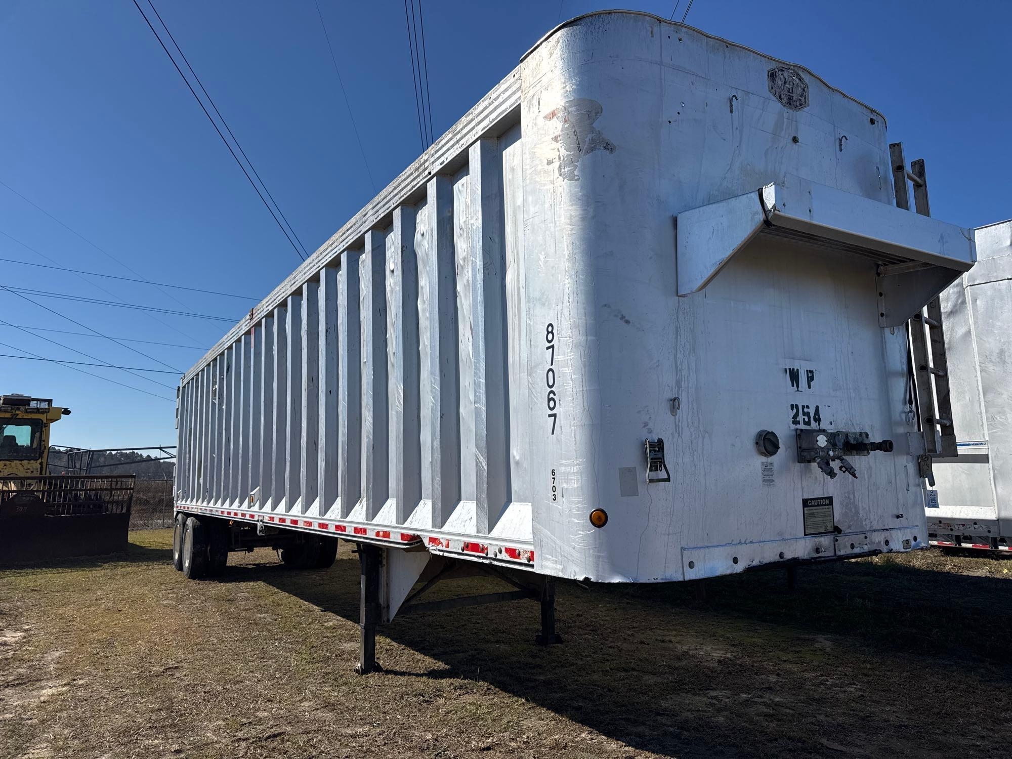 2003 MAC TRAILERS 45' WALKING BOTTOM TRAILER (A58375)