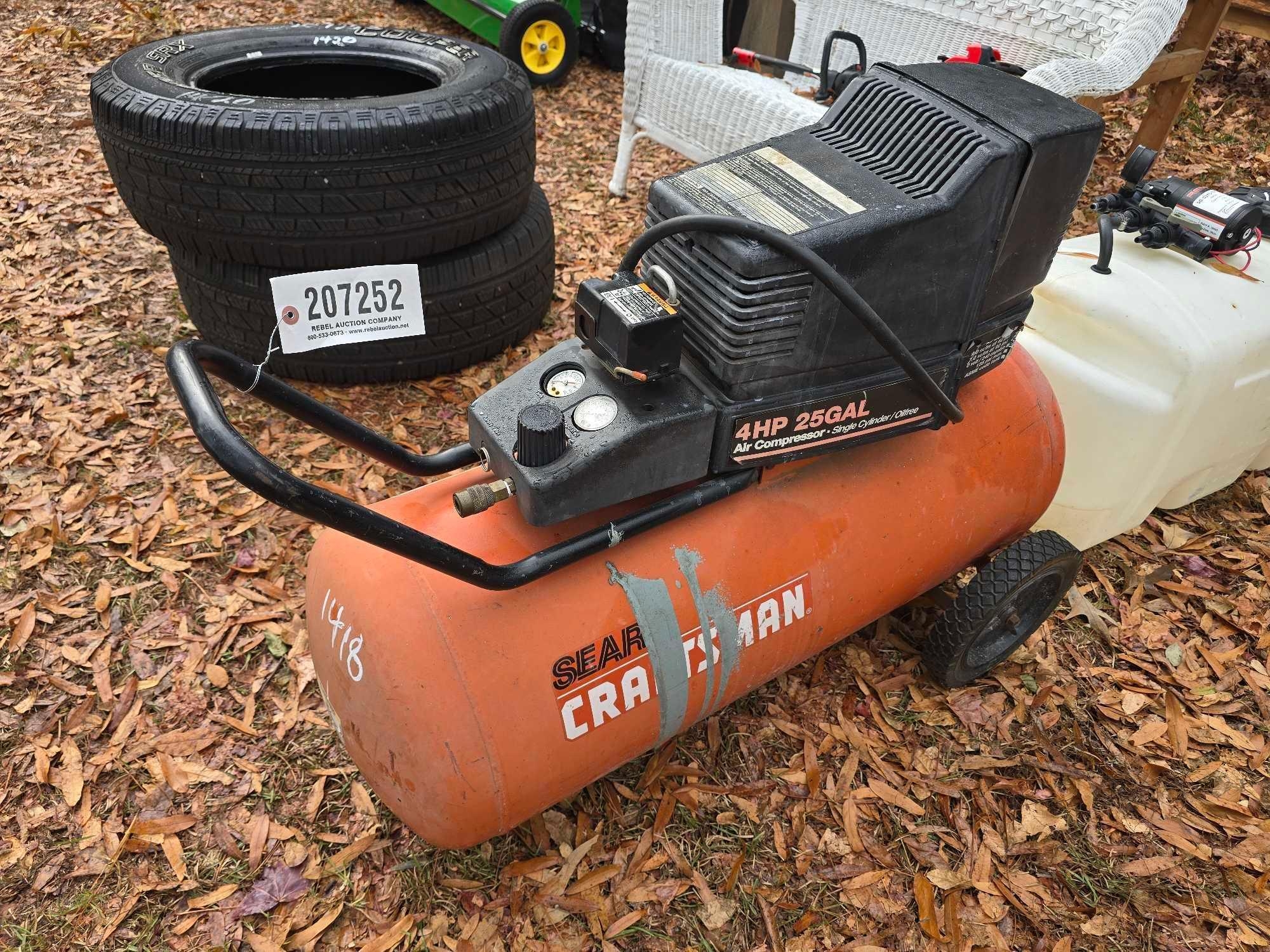 PORTABLE ELCTRIC AIR COMPRESSOR (A58374)