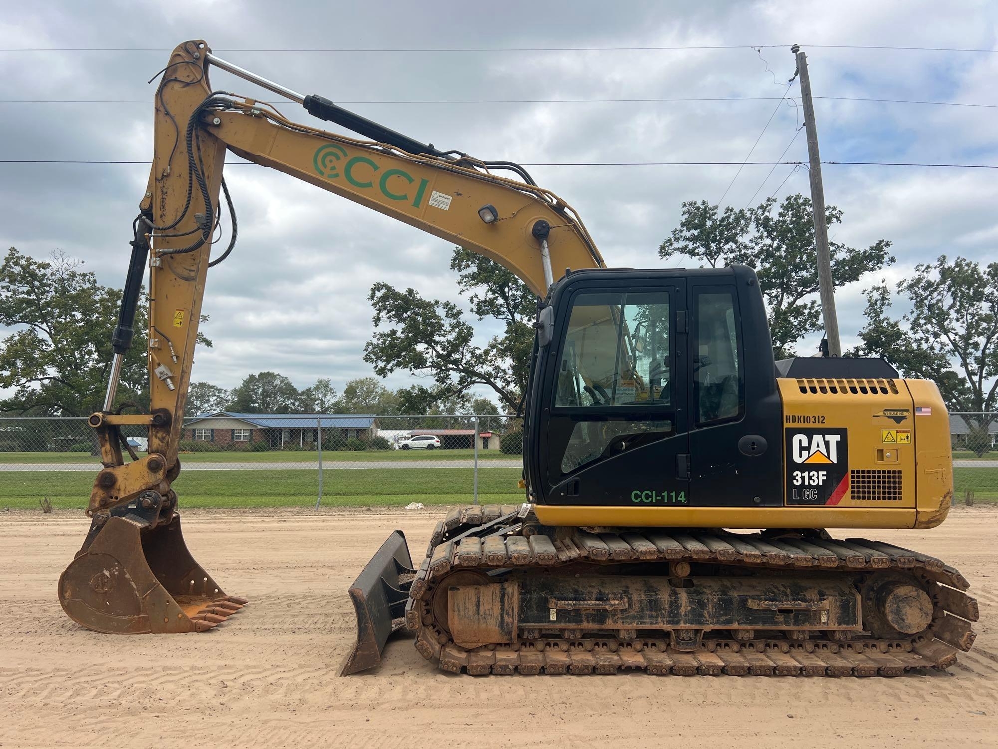 2018 CATERPILLAR 313 FL GC EXCAVATOR (A51246)