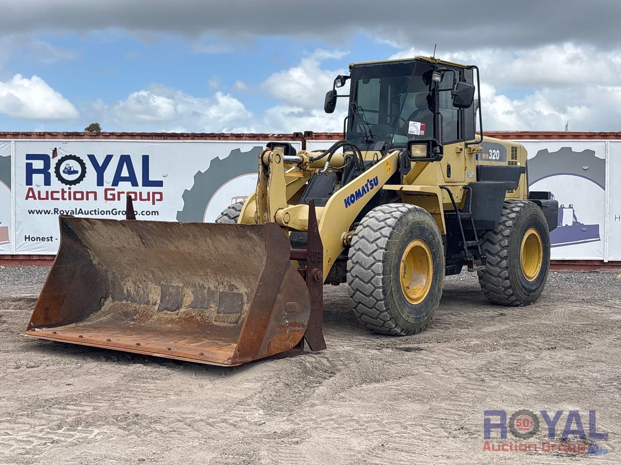 2010 Komatsu WA320-6 Articulated Wheel Loader (A55787)