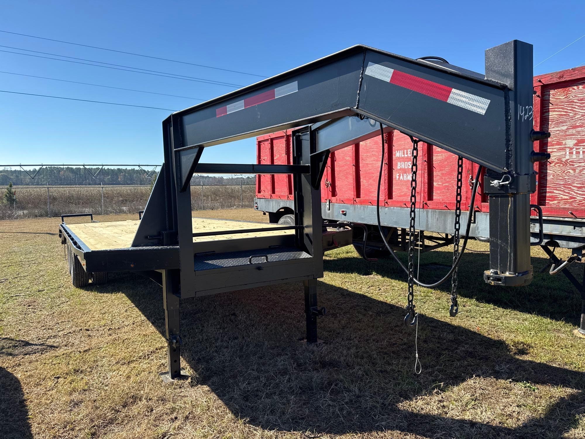 2025 HOMEMADE GOOSENECK TRAILER (A58375)