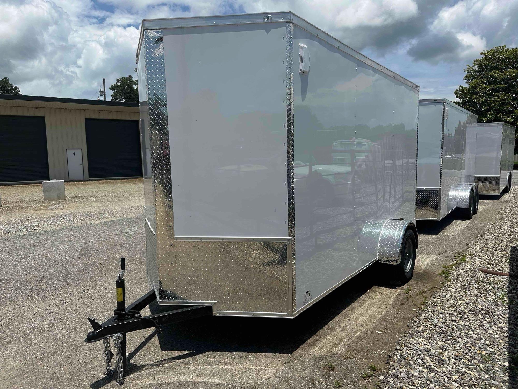 2024 High Country Cargo 6x12 Enclosed Trailer, VIN # 7FWBE1217R1035595 (A51572)