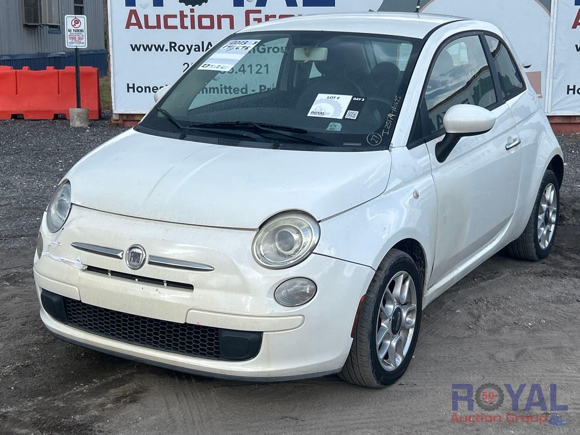 2013 Fiat 500 Hatchbacks (A55758)