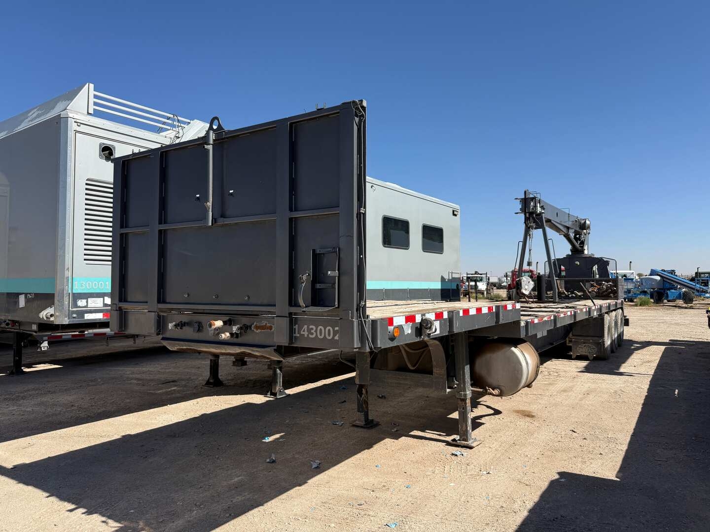 1988 FREUHAUF  CRANE TRAILER (A55745)