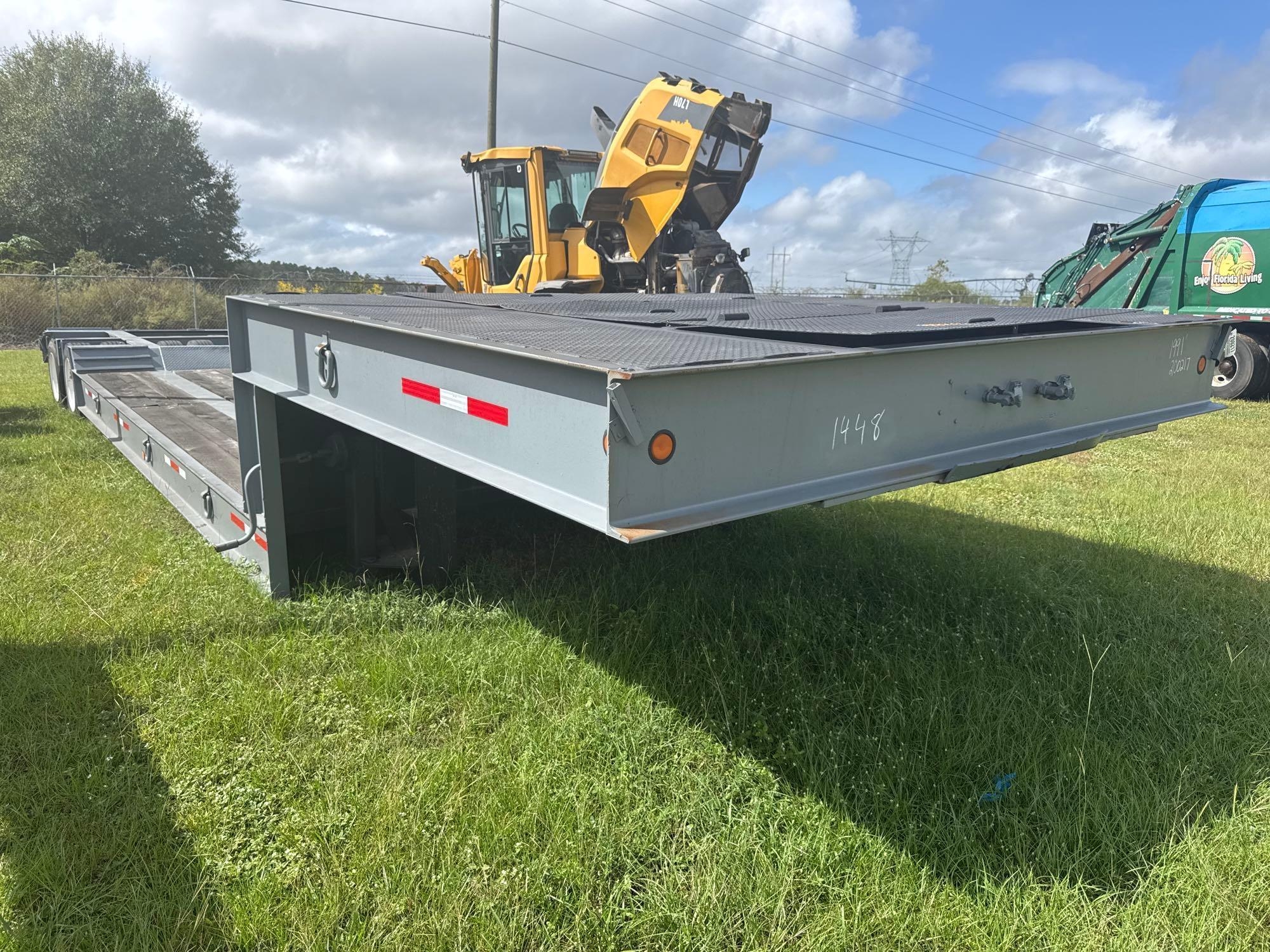 1991 KALYN SIEBERT 60 TON LOWBOY TRAILER (A54756)
