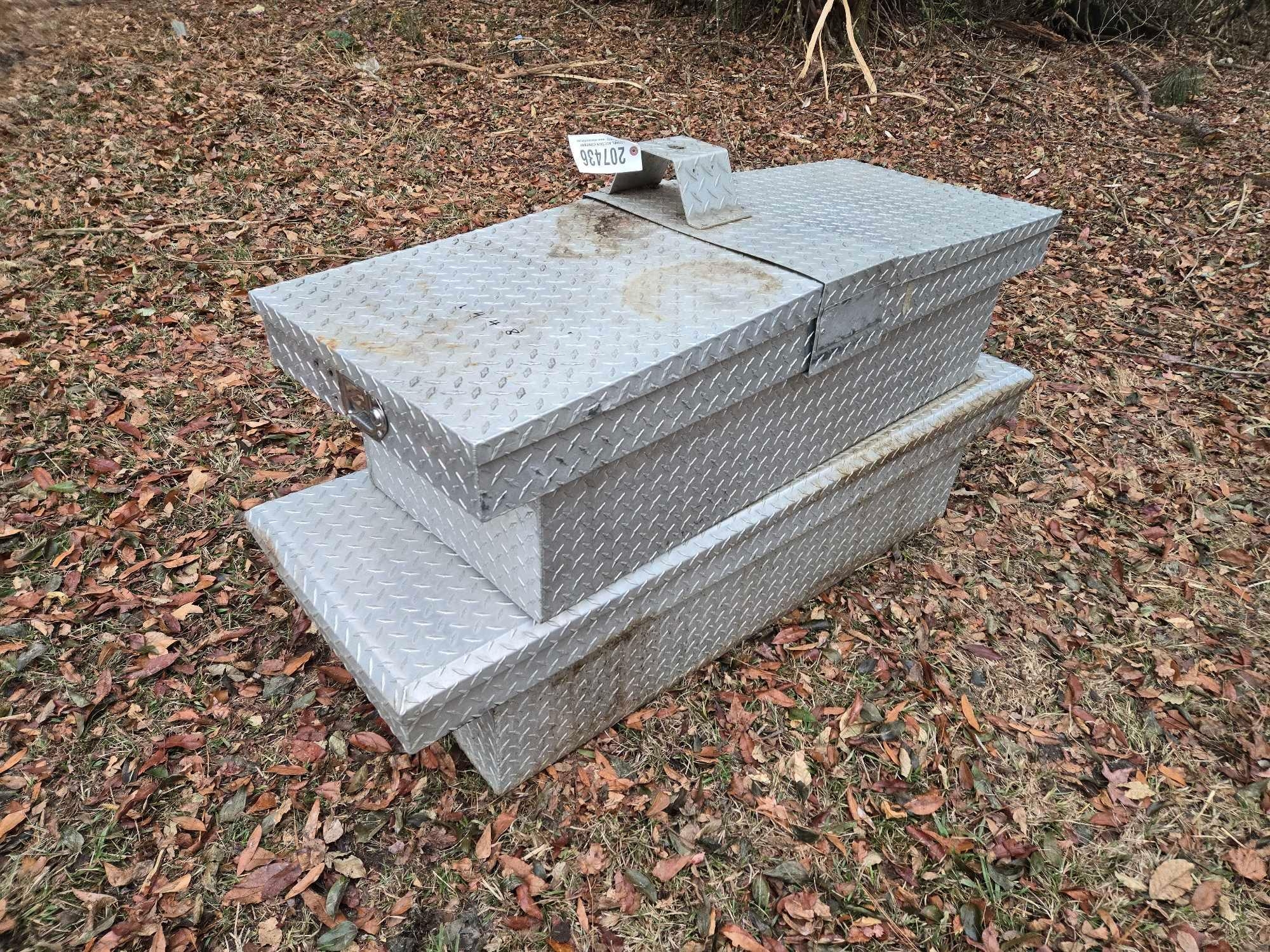 (2) TRUCK TOOL BOXES (A58374)