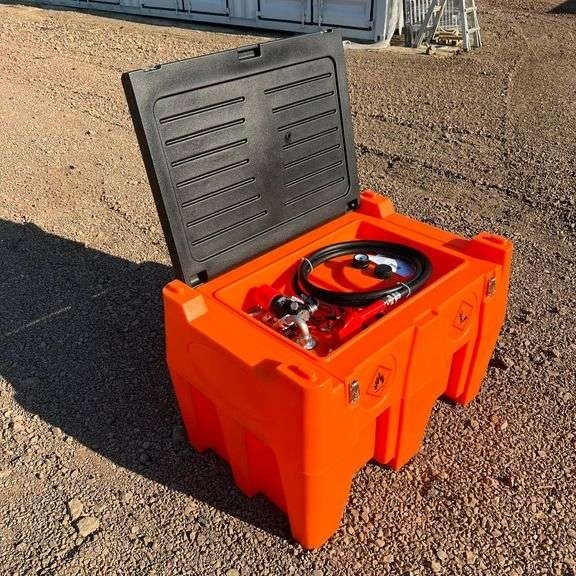 116 Gallon Poly Fuel Tank W/12V Pump (New/Unused) (A59225)