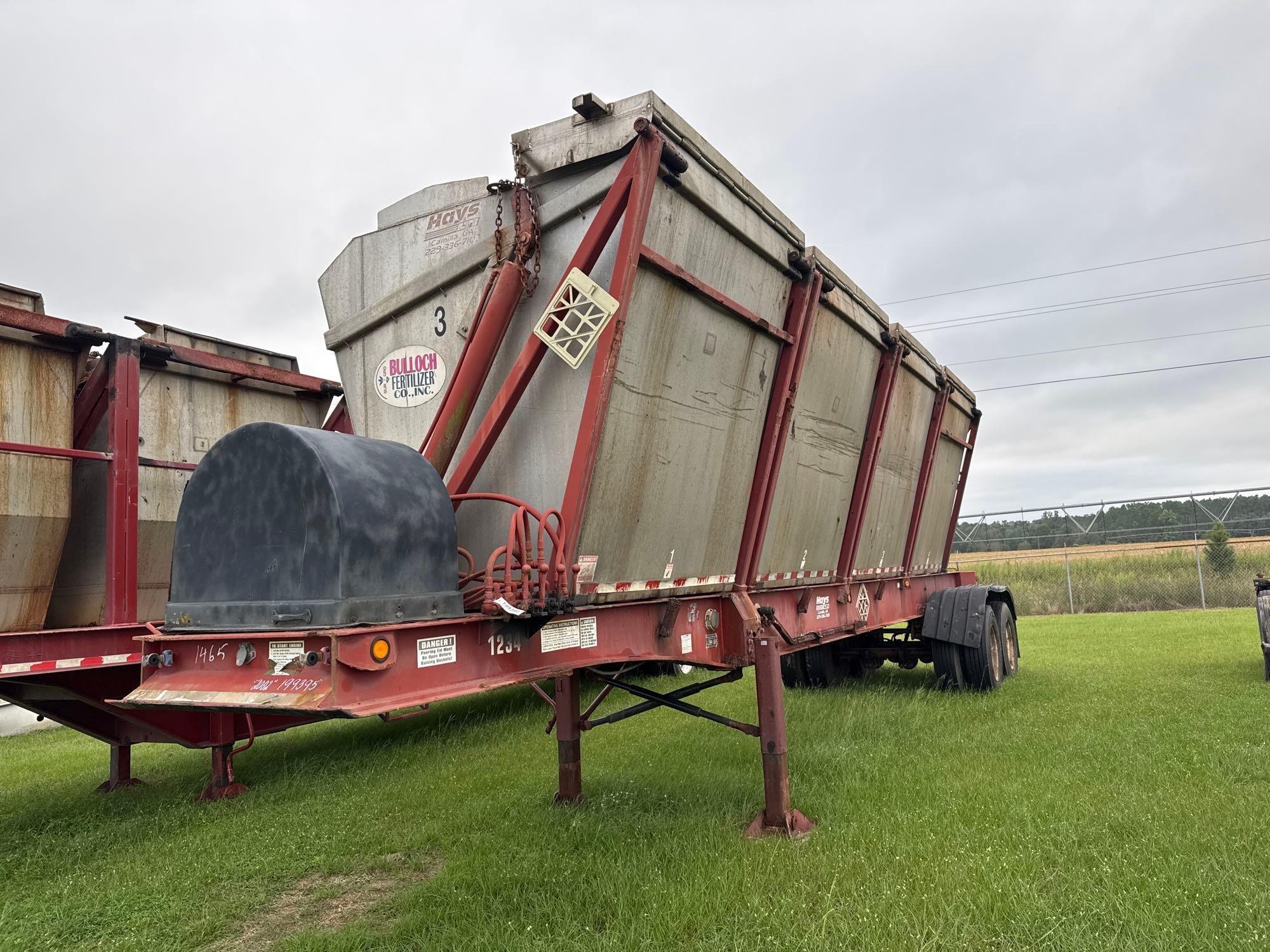2002 HAYS SDBTH36SS KILLEBREW FERTILIZER TENDER TL (A51247)