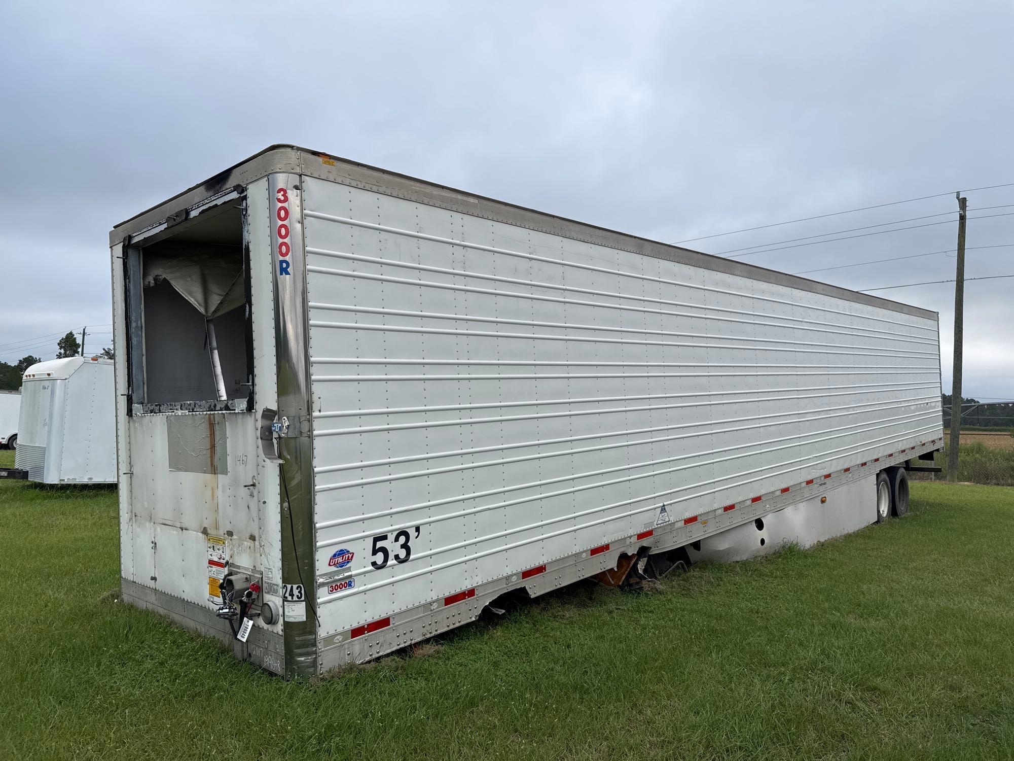 2017 UTILITY 102" X 53' VAN TRAILER (A51247)