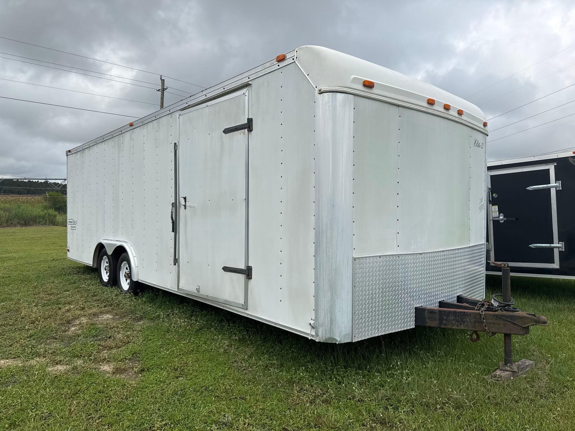 2001 HAULMARK ELITE II 8' X 24' CARGO TRAILER (A51247)