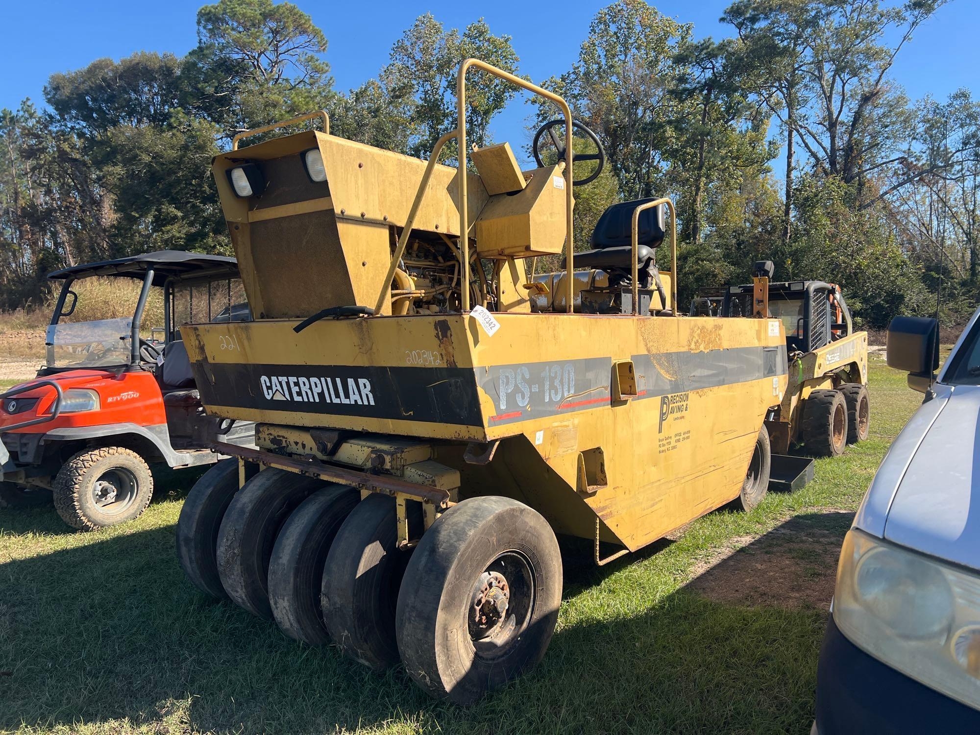 (INOP) CATERPILLAR PS-130 PNEUMATIC ROLLER (A58375)