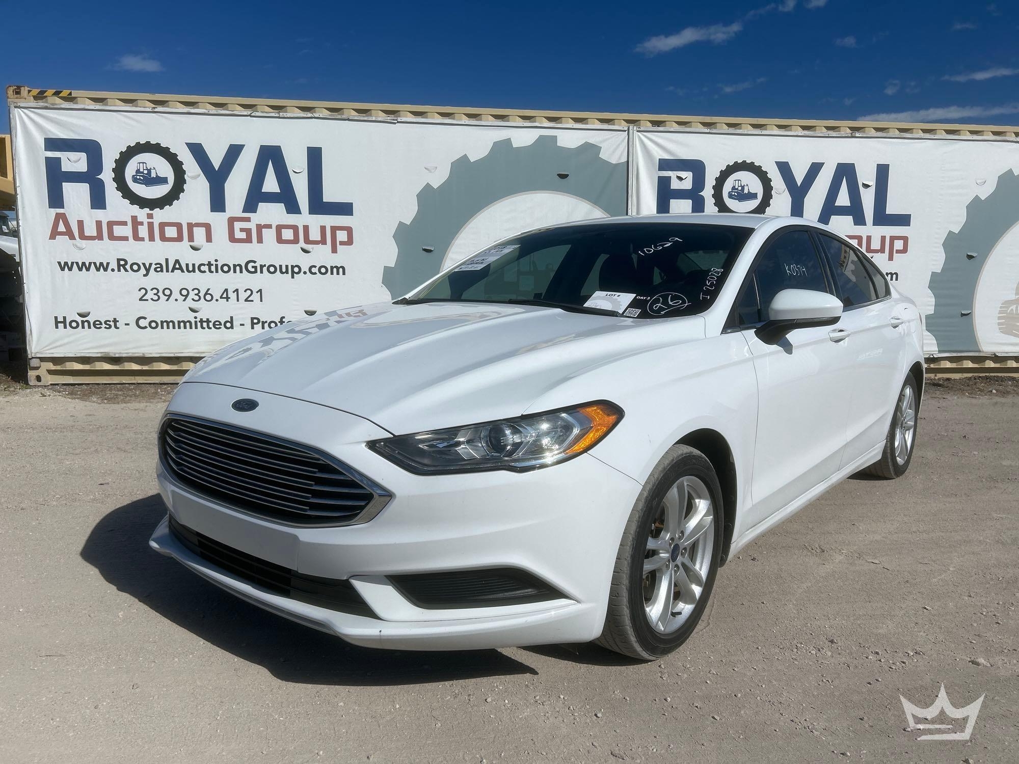 2018 Ford Fusion SE Hybrid Sedan (A56859)