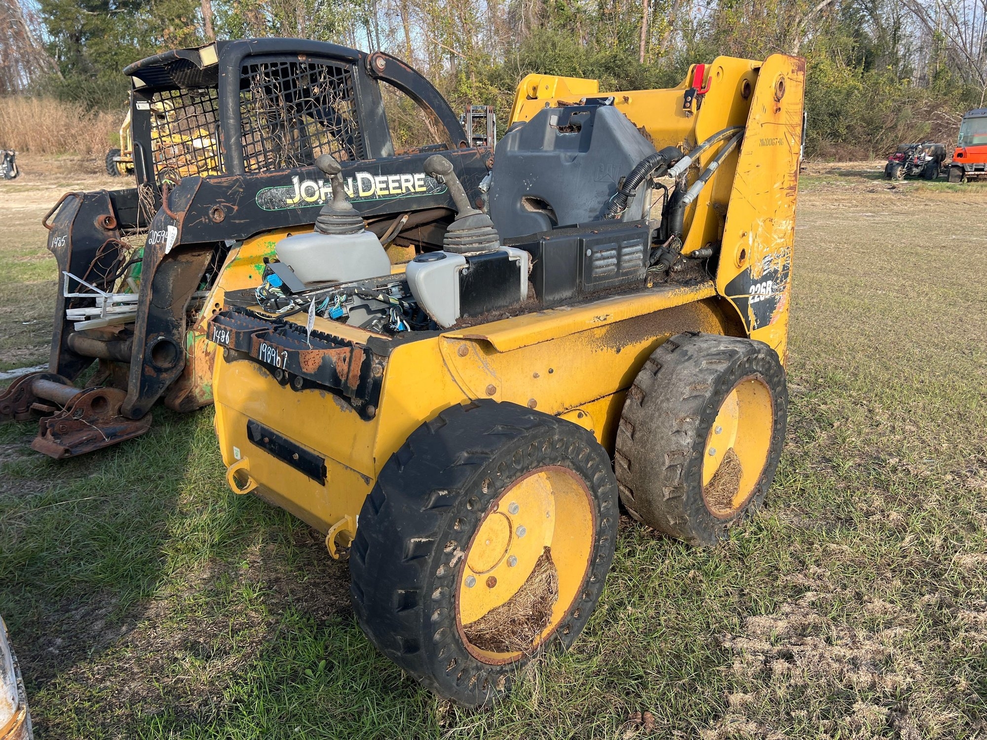 (INOP) CATERPILLAR 226B3 WHEELED SKID STEER (A58375)