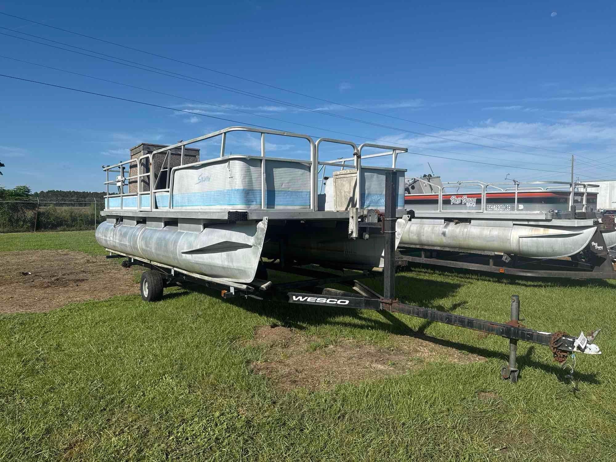 1992 SYLVAN 20' PONTOON BOAT (A51247)