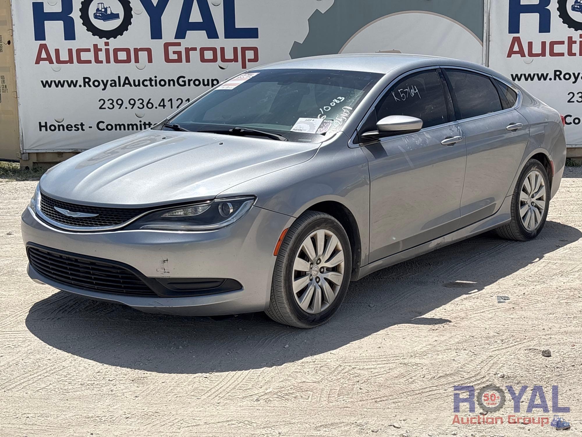 2016 Chrysler 200 Sedan (A50324)