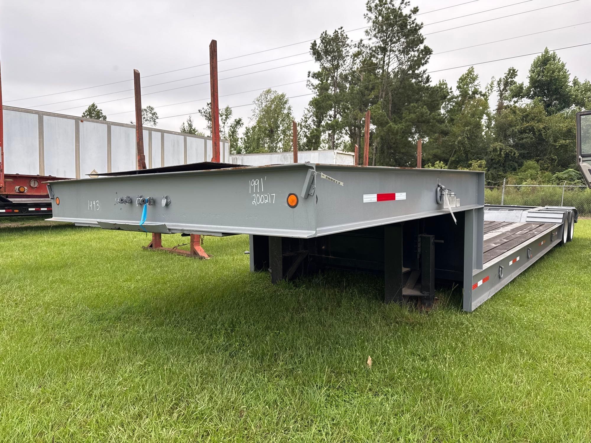 1991 KALYN SIEBERT 60 TON LOWBOY TRAILER (A51247)