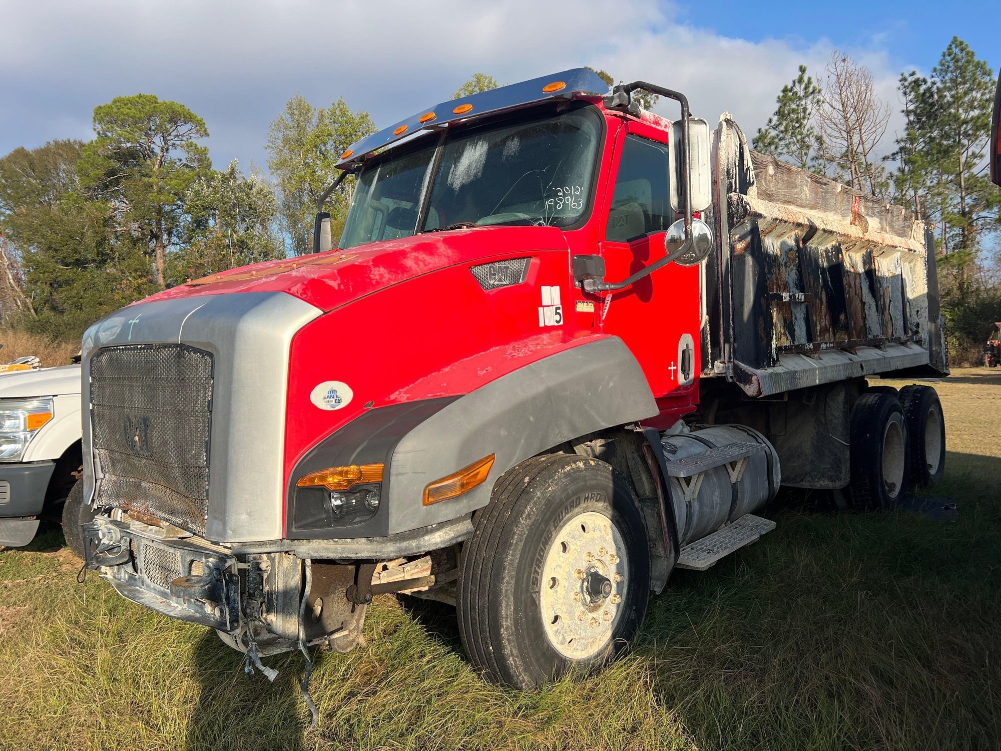 (INOP) 2012 CATERPILLAR CT660S T/A DUMP TRUCK (A58375)