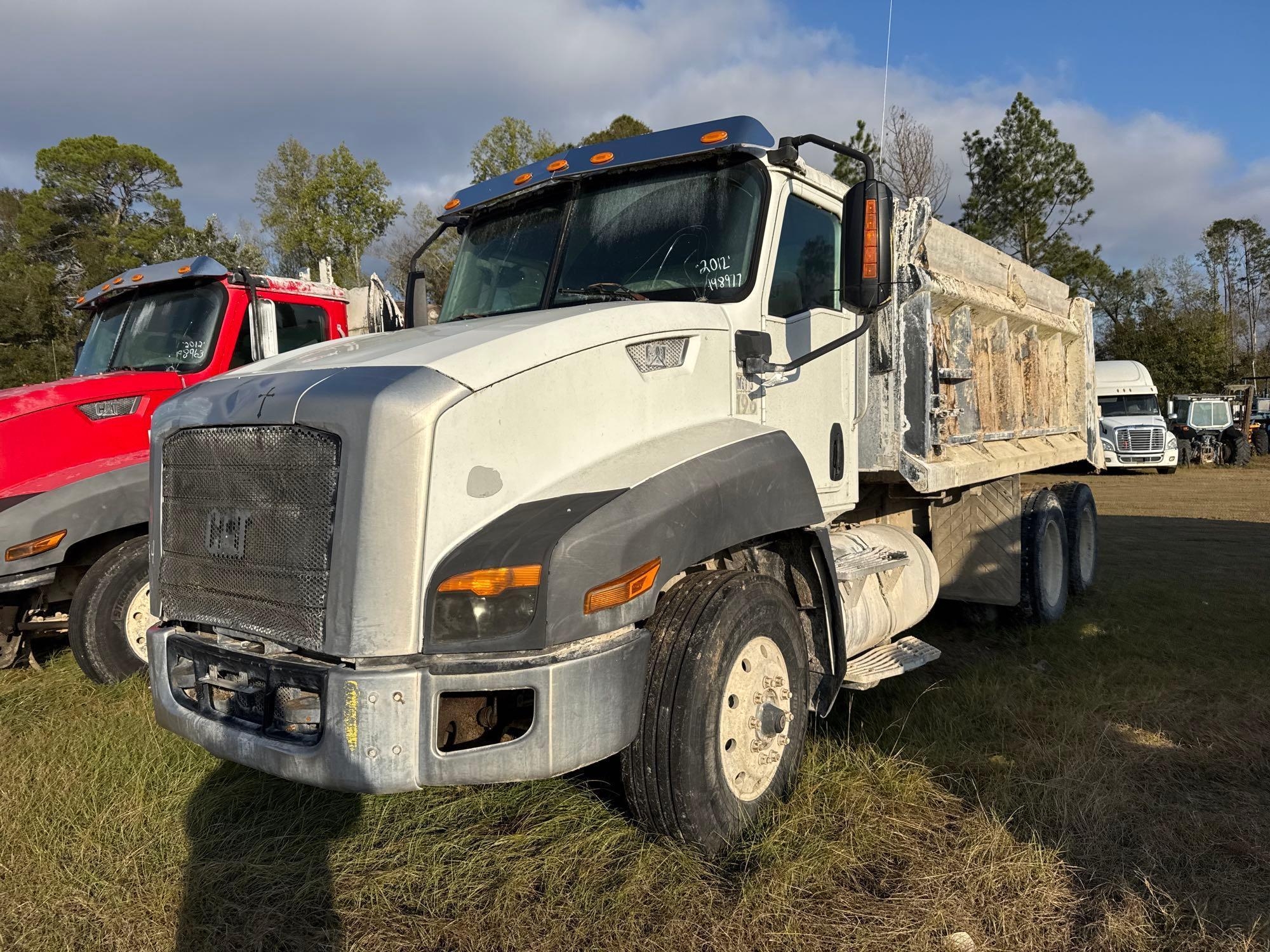 (INOP) 2012 CATERPILLAR CT660S T/A DUMP TRUCK (A58375)