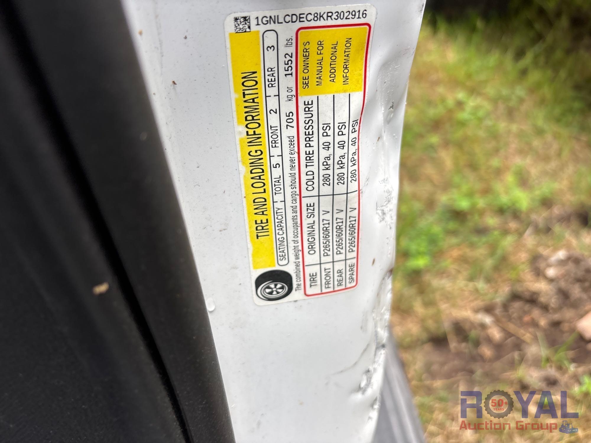 Chevy Tahoe Non runner (A55758)