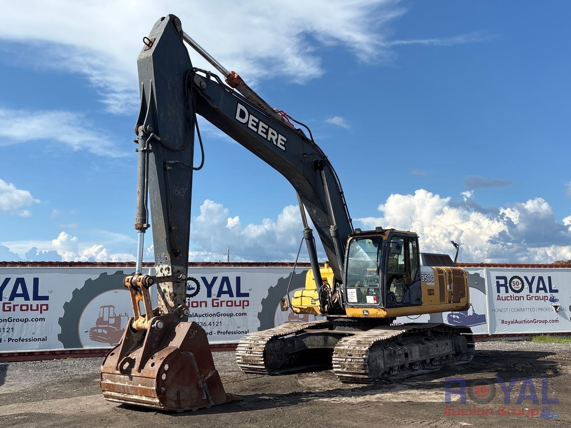 2013 John Deere 350G LC Hydraulic Excavator (A50322)